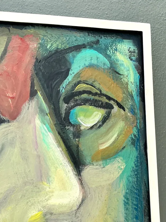 Abstract Expressionist Oil Painting on Canvas — additional photo 3