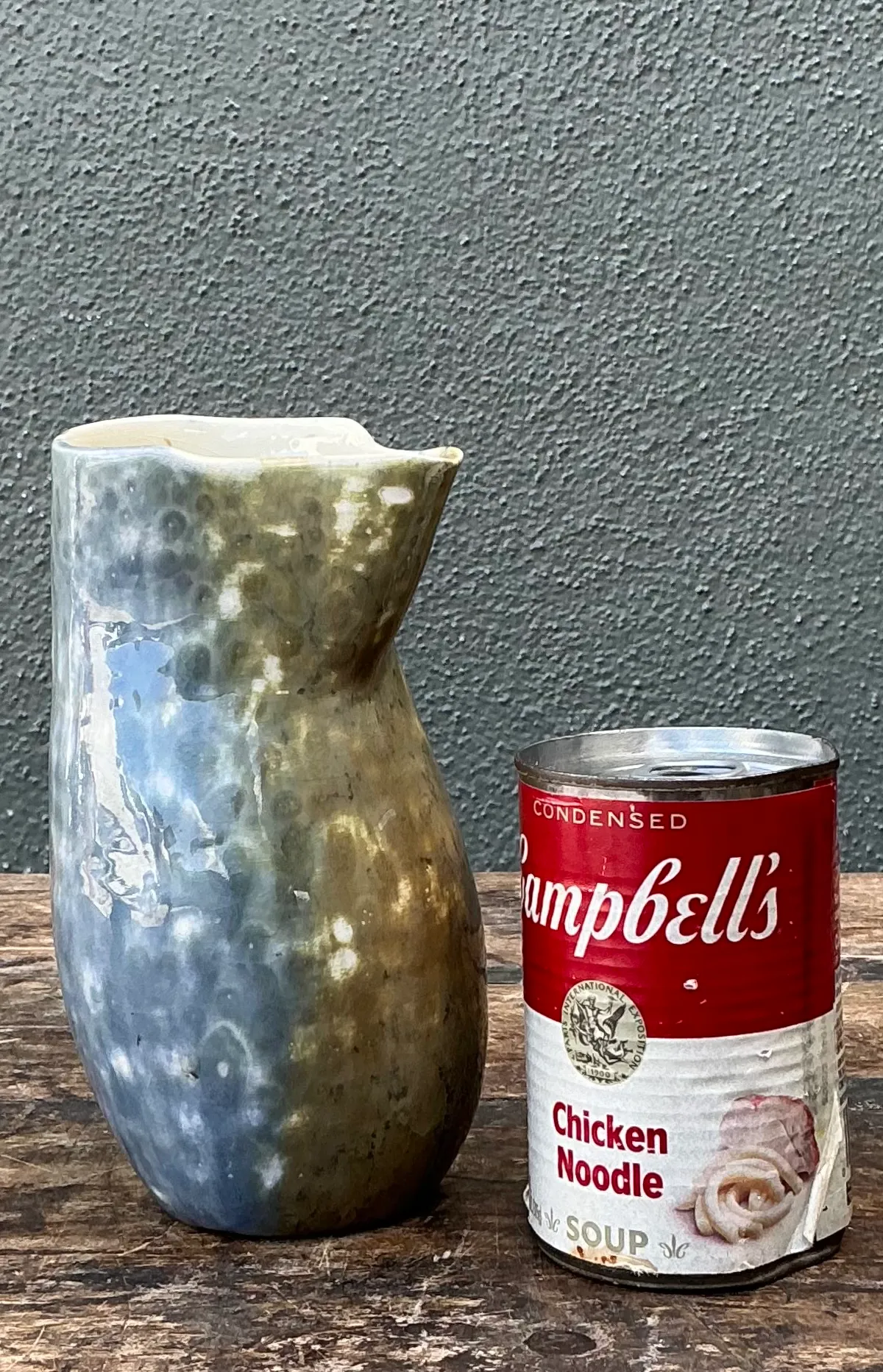 Vintage Abstract Ceramic Pitcher — additional photo 7