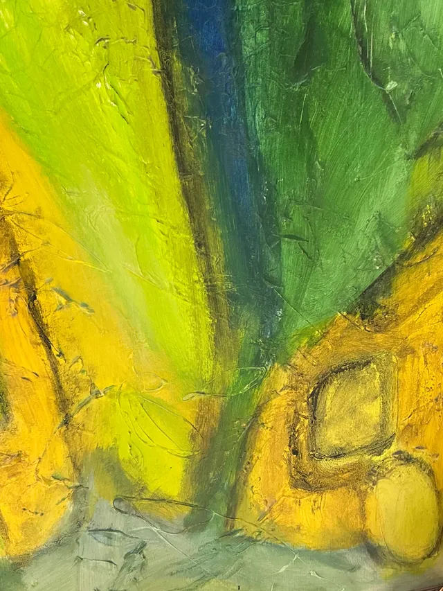 Rieger Signed Abstract Painting — additional photo 7