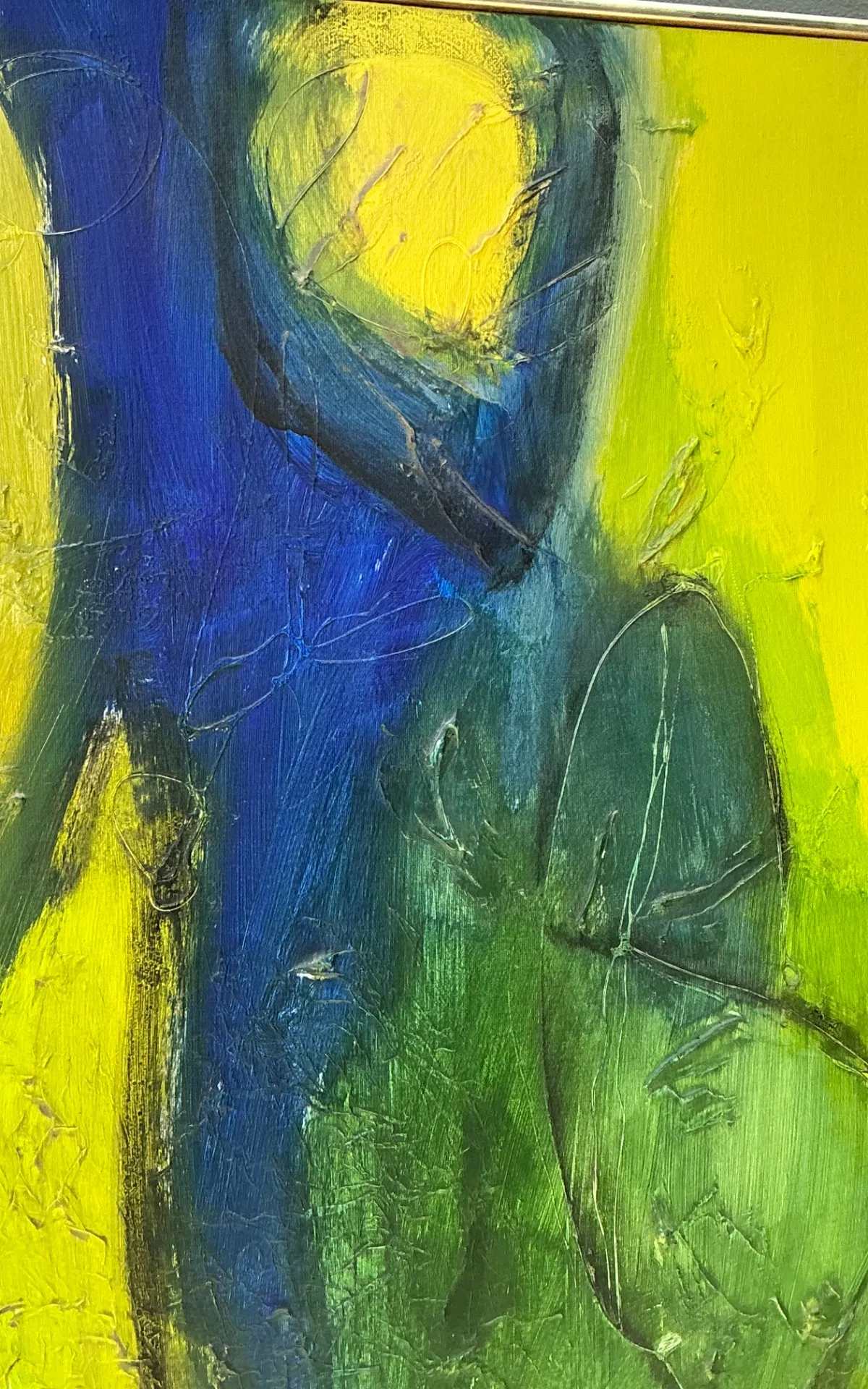 Rieger Signed Abstract Painting — additional photo 8