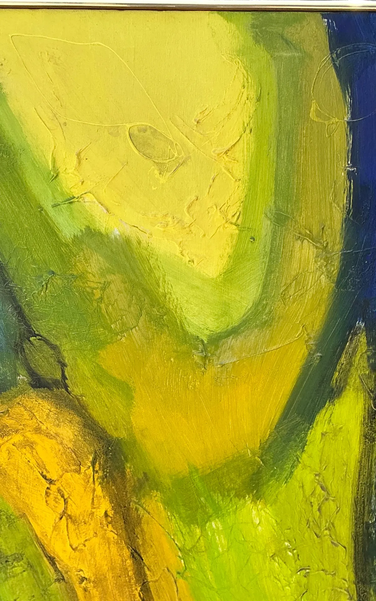 Rieger Signed Abstract Painting