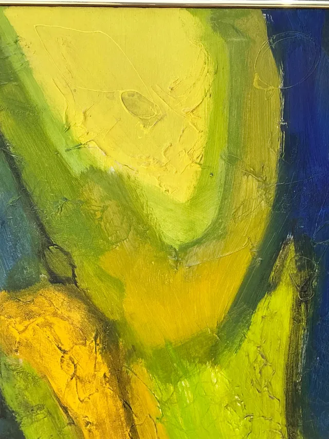 Rieger Signed Abstract Painting — additional photo 1