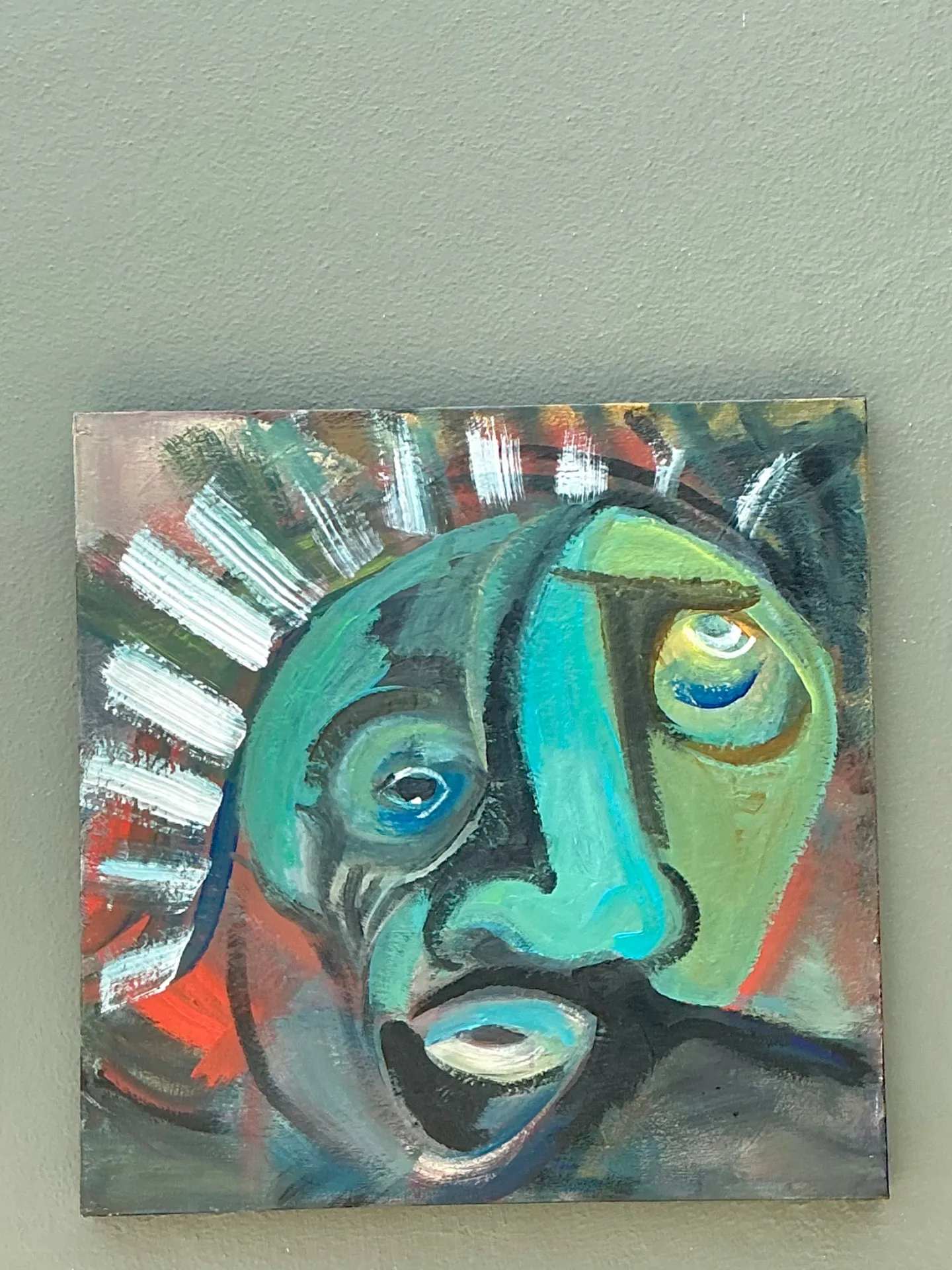 Abstract Expressionist Oil Painting on Canvas — additional photo 6