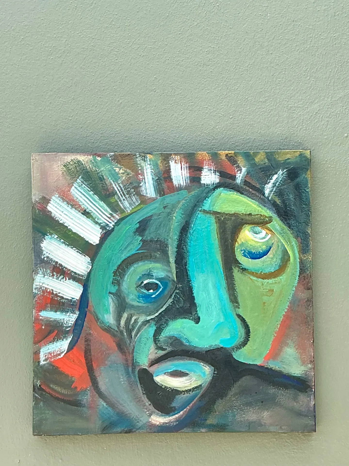 Abstract Expressionist Oil Painting on Canvas — additional photo 8