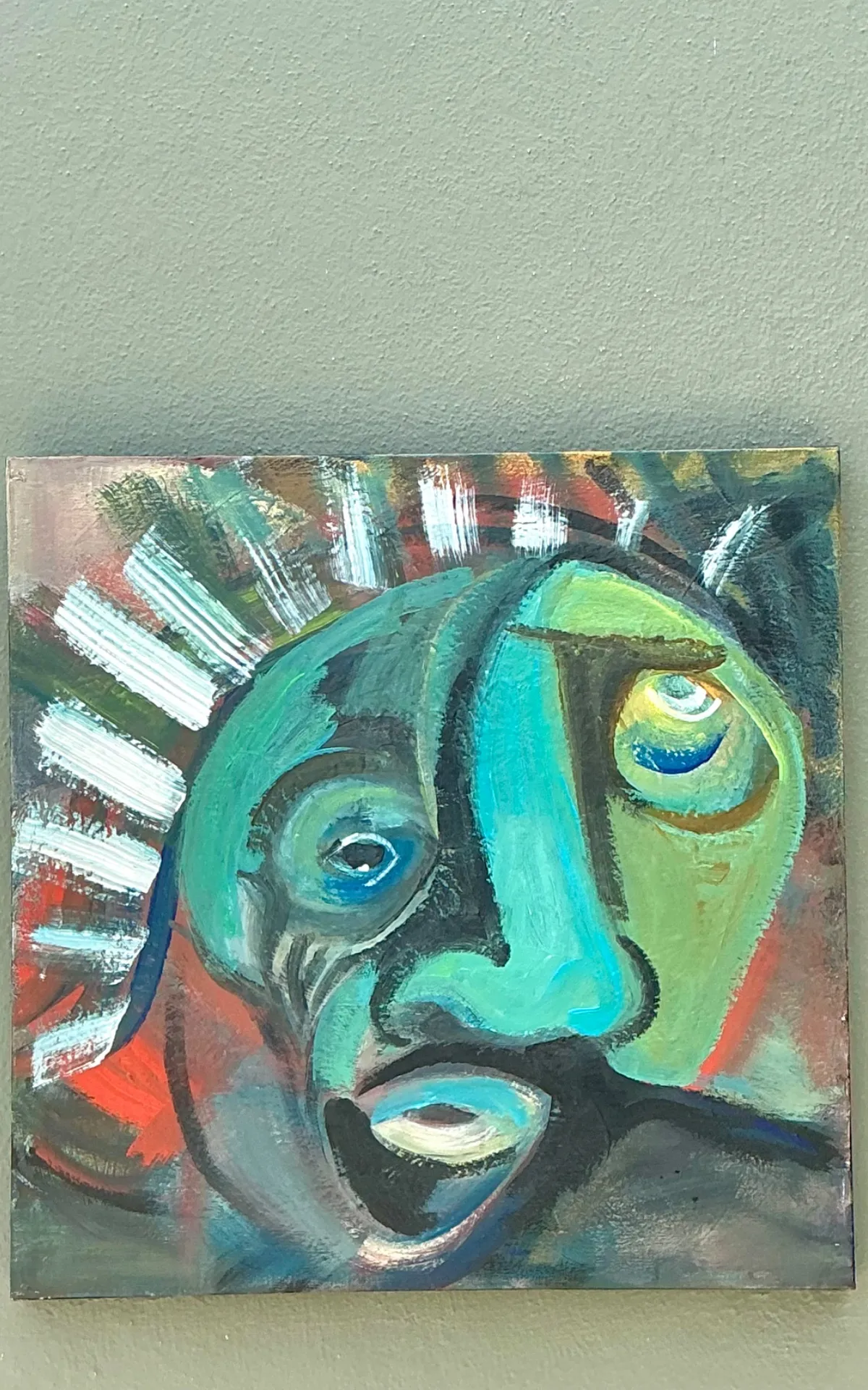 Abstract Expressionist Oil Painting on Canvas — additional photo 8