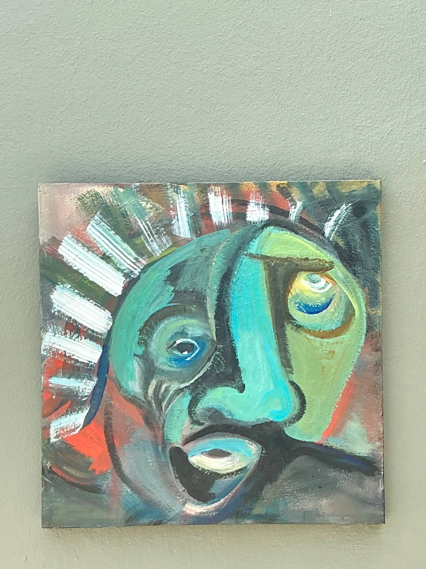 Abstract Expressionist Oil Painting on Canvas — additional photo 4
