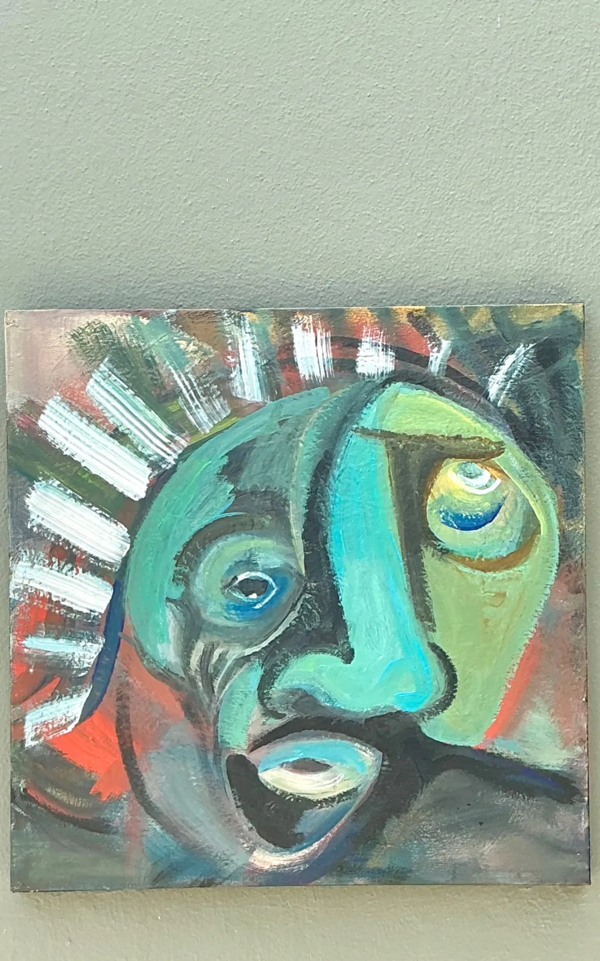 Abstract Expressionist Oil Painting on Canvas — additional photo 4