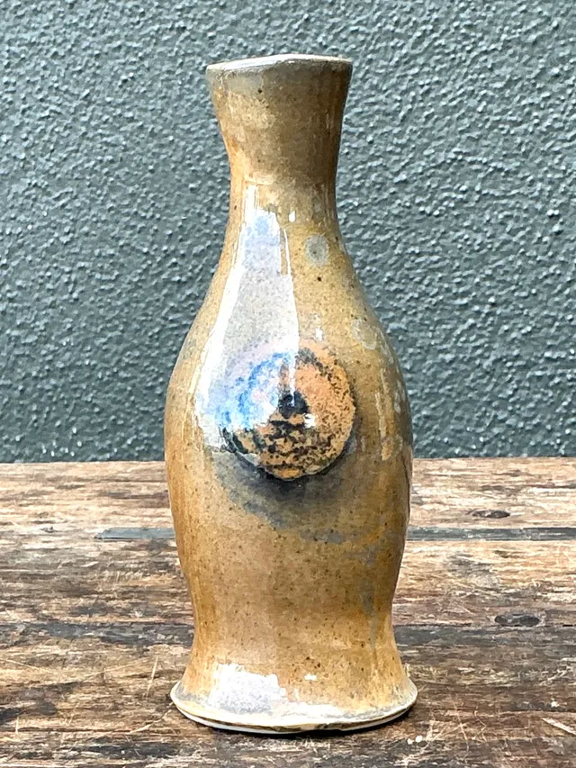 Vintage Glazed Ceramic Vase — additional photo 6