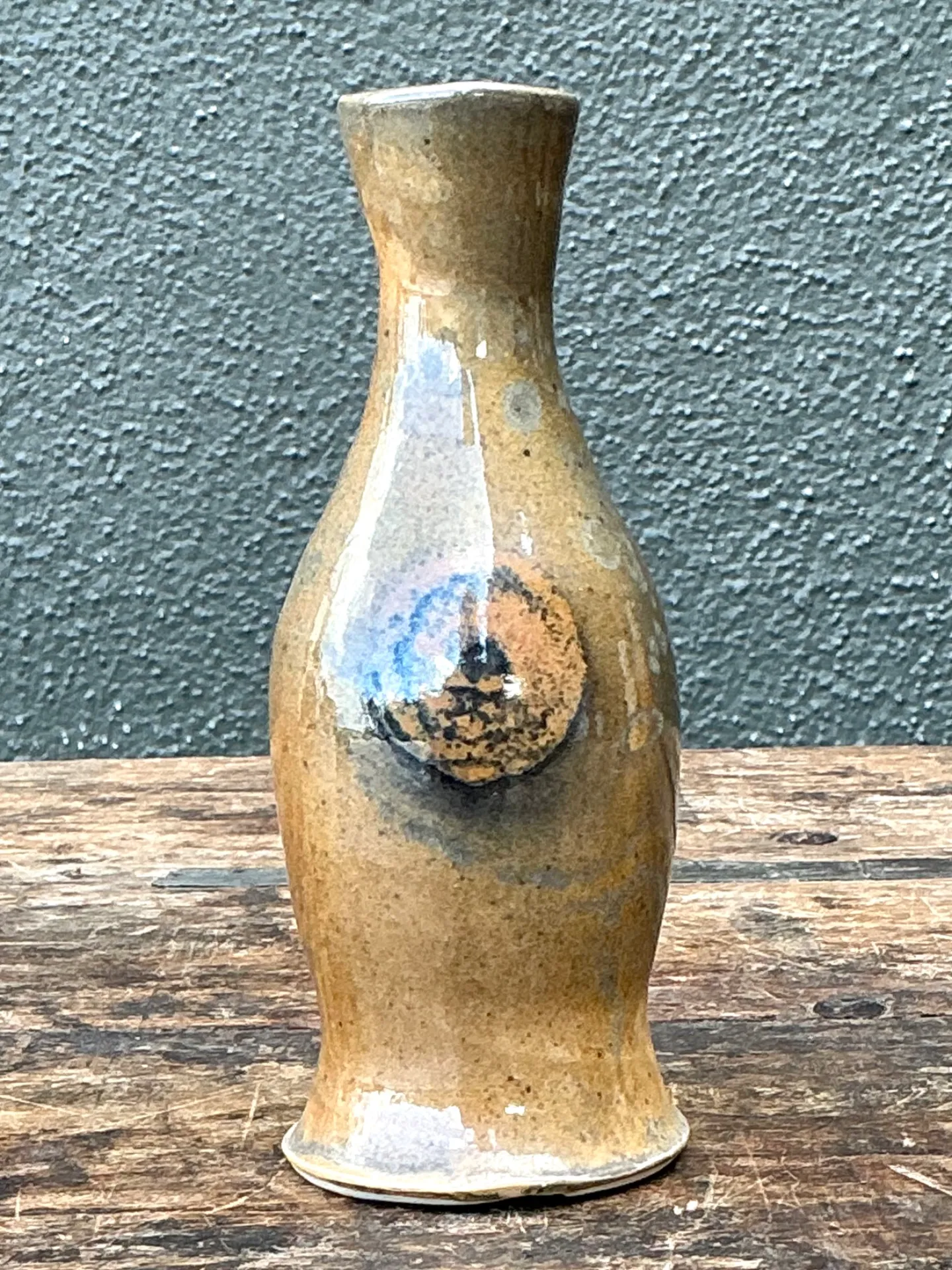 Vintage Glazed Ceramic Vase — additional photo 8
