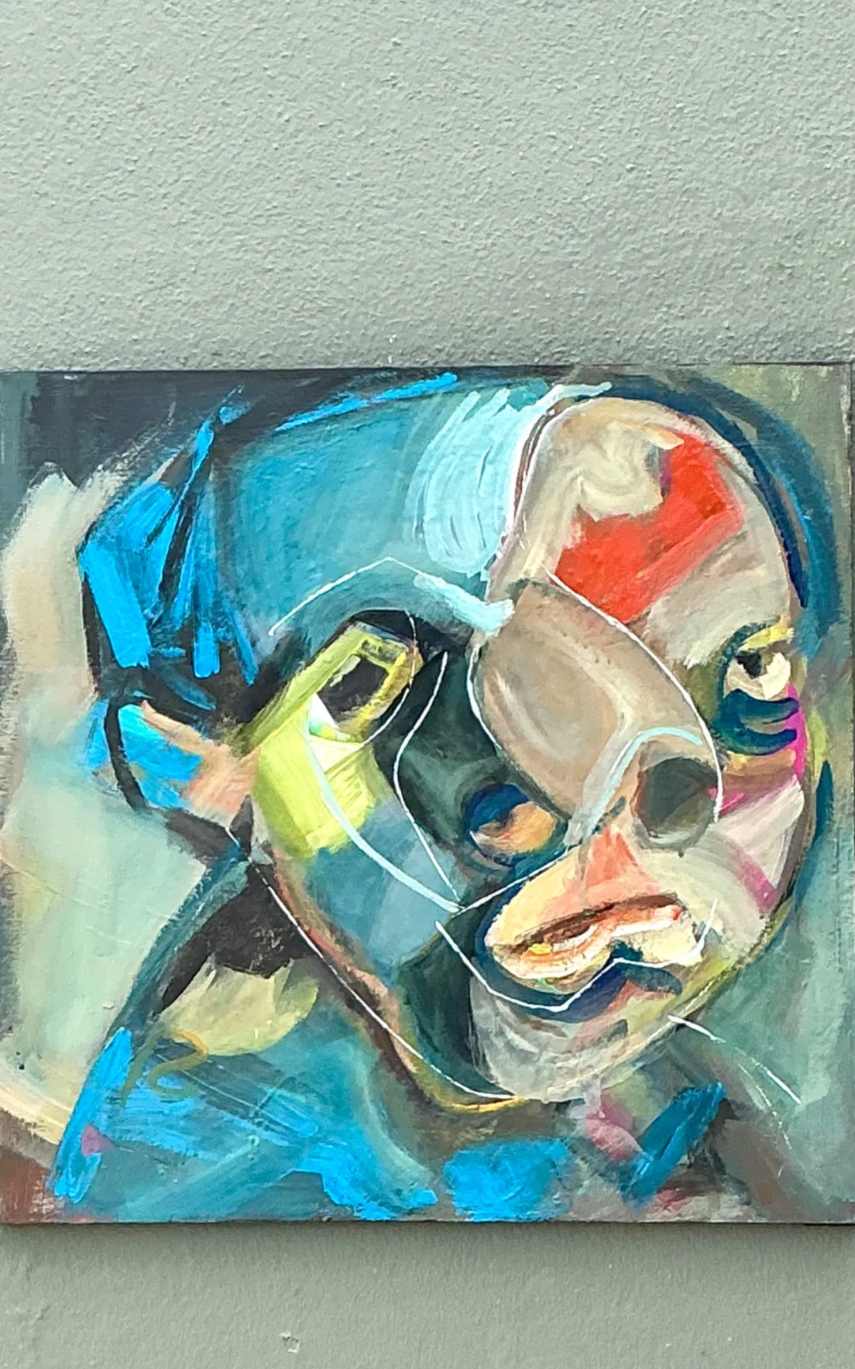 Abstract Figurative Oil Painting on Canvas — additional photo 6