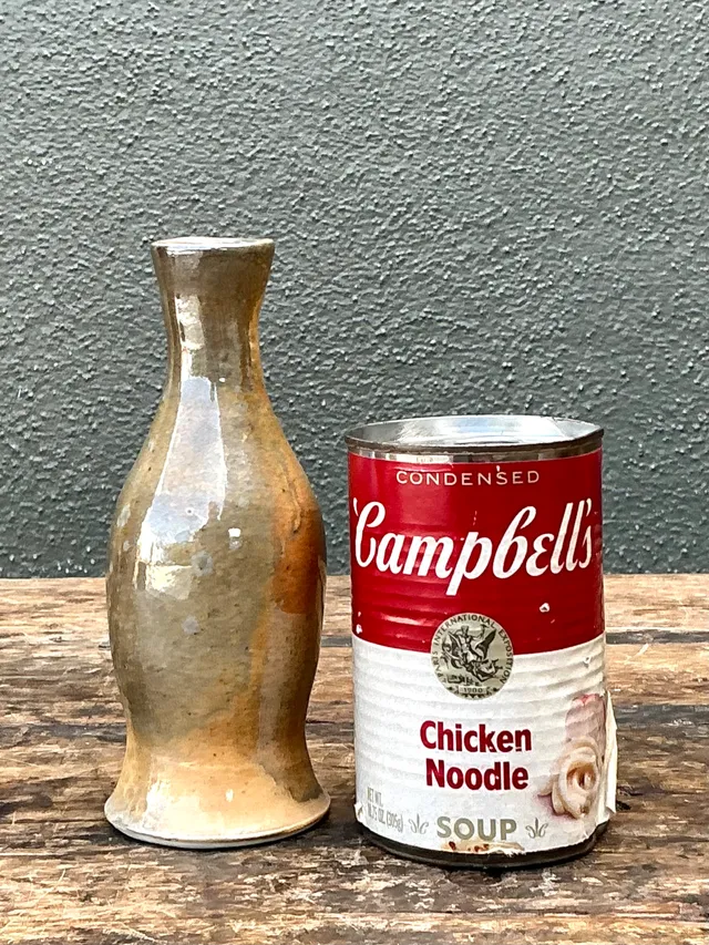 Vintage Glazed Ceramic Vase — additional photo 4