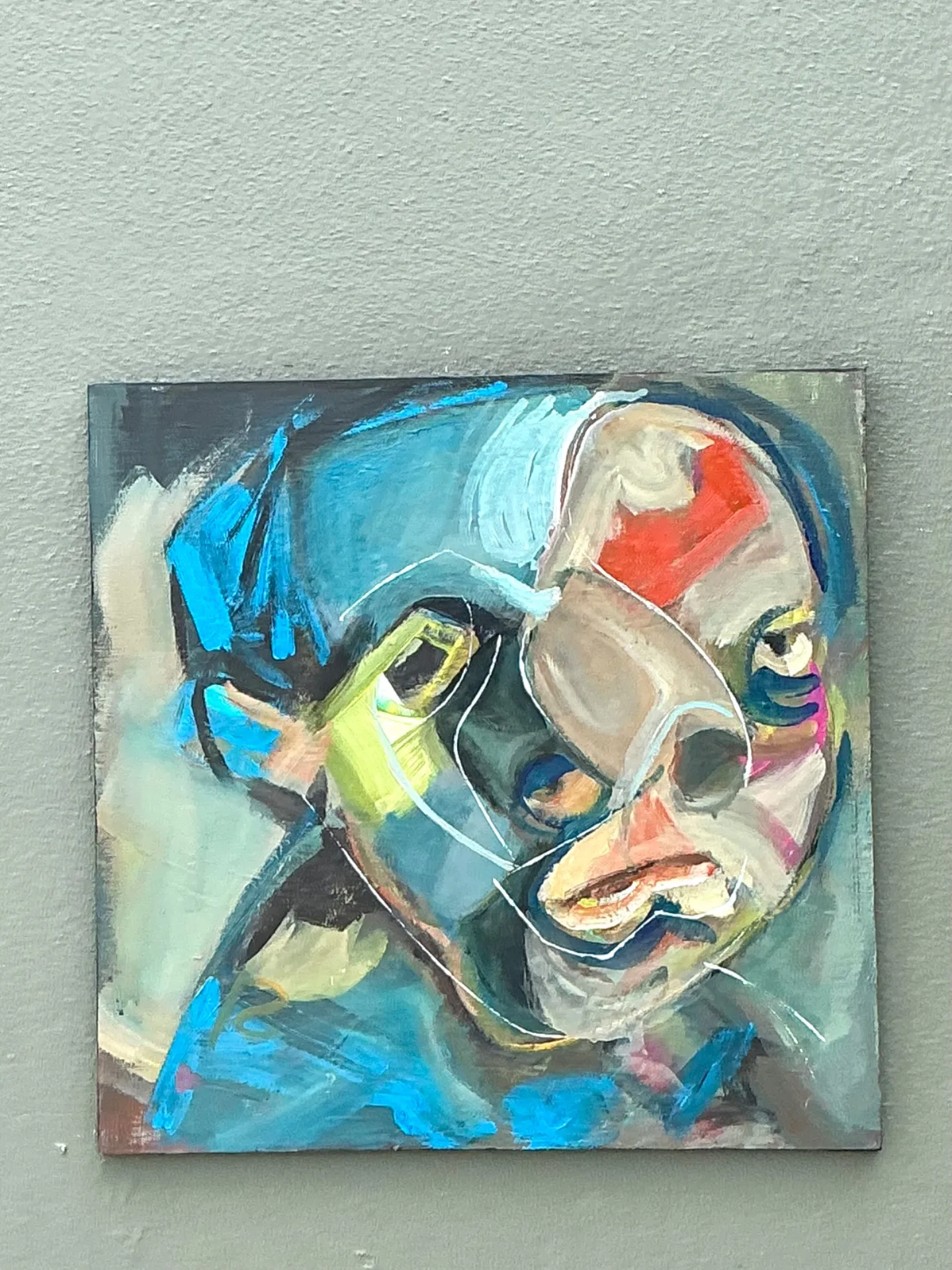 Abstract Figurative Oil Painting on Canvas — additional photo 3