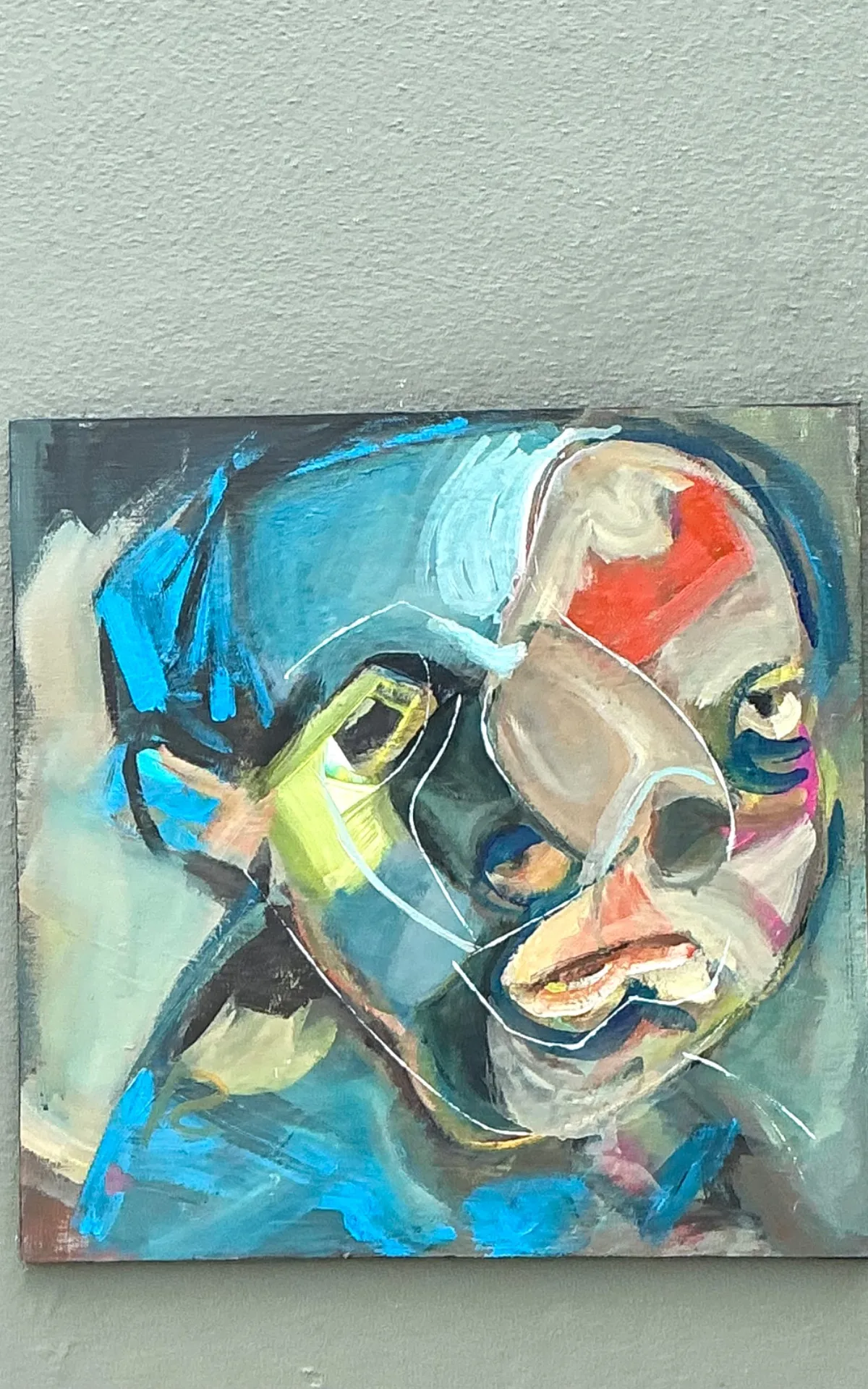 Abstract Figurative Oil Painting on Canvas — additional photo 3