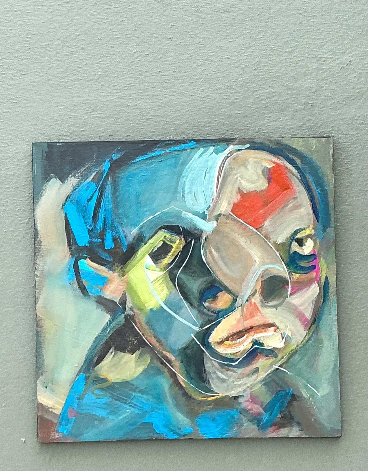 Abstract Figurative Oil Painting on Canvas — additional photo 2