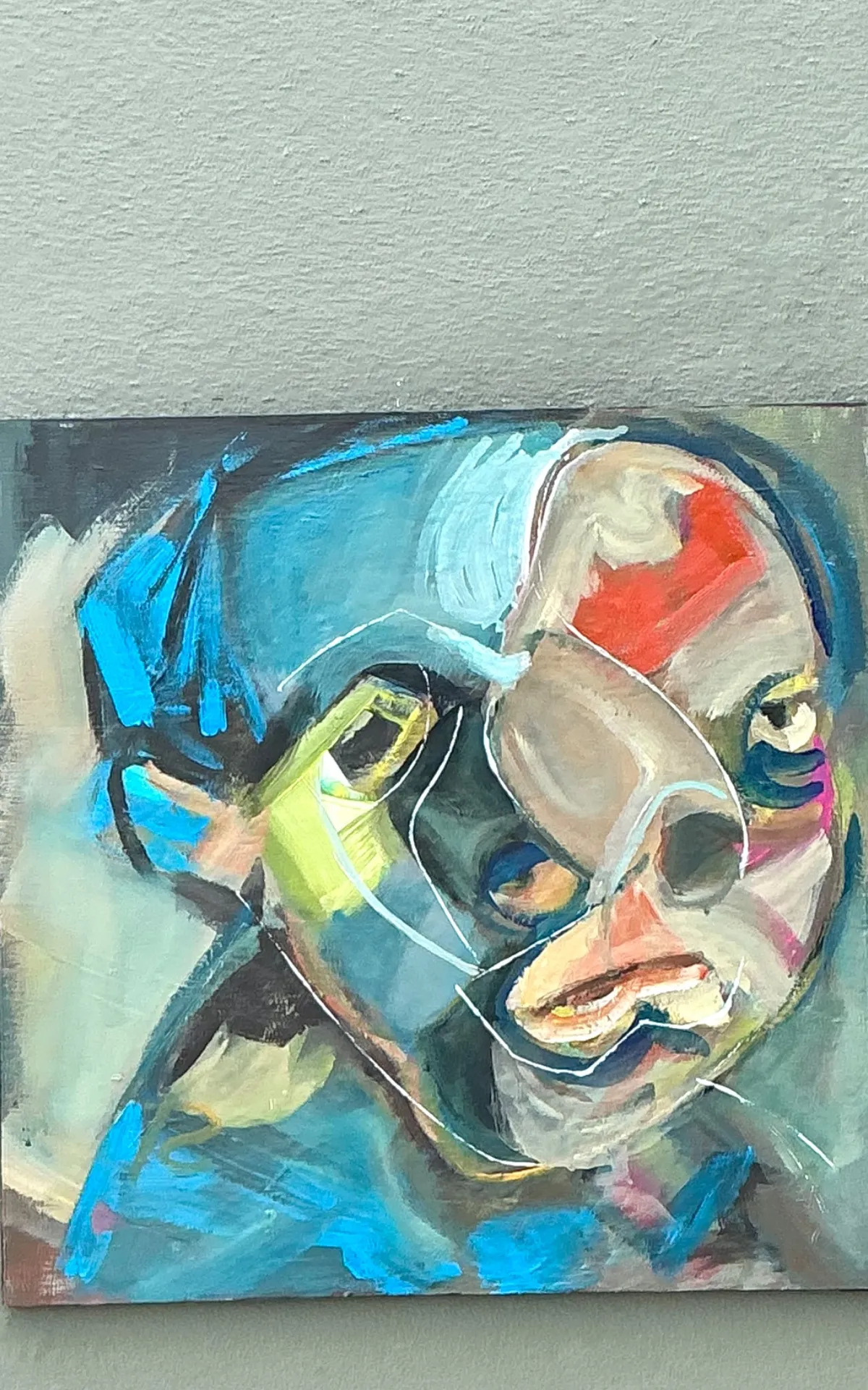 Abstract Figurative Oil Painting on Canvas — additional photo 2