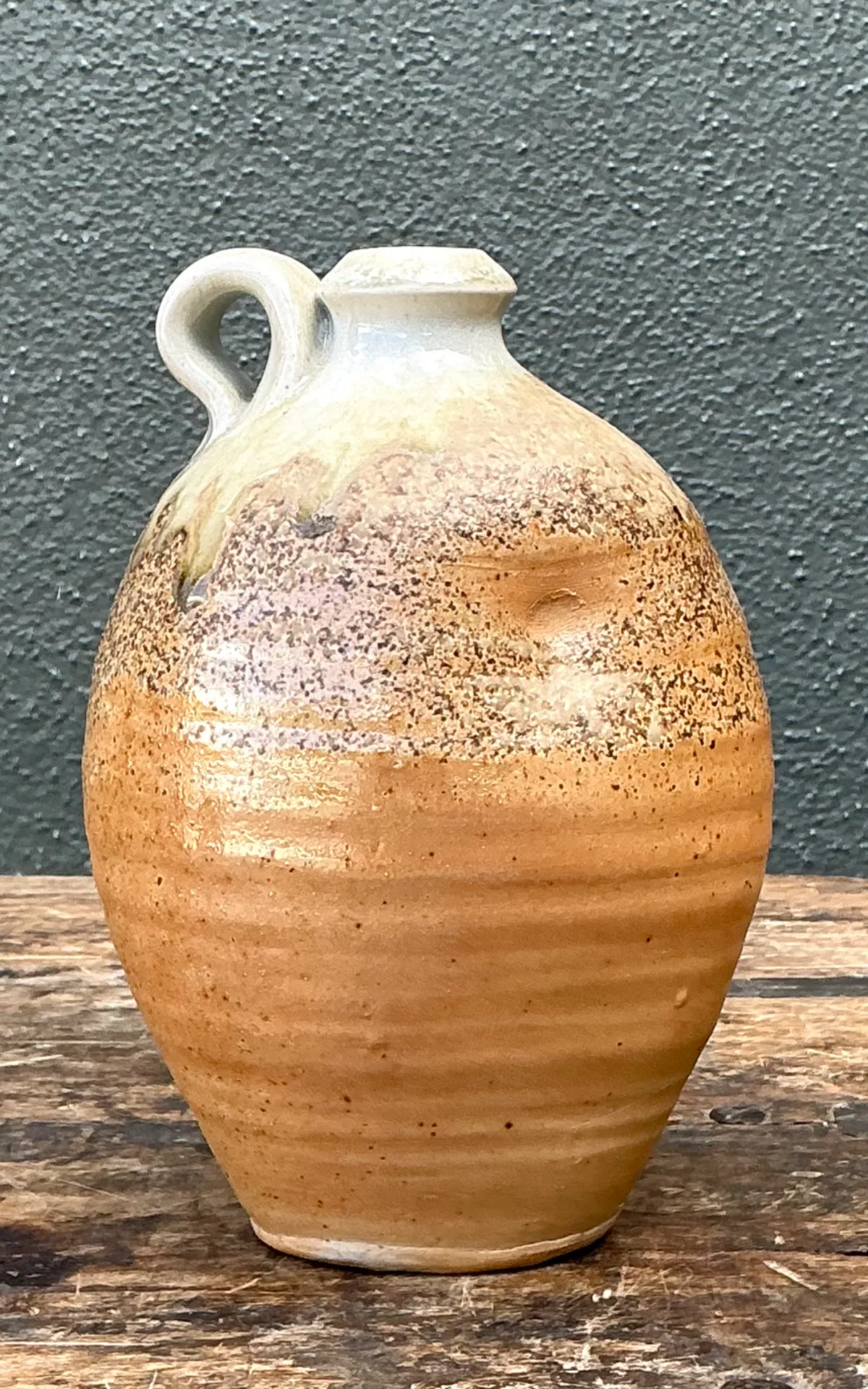 Vintage Handcrafted Pottery Vessel — additional photo 7