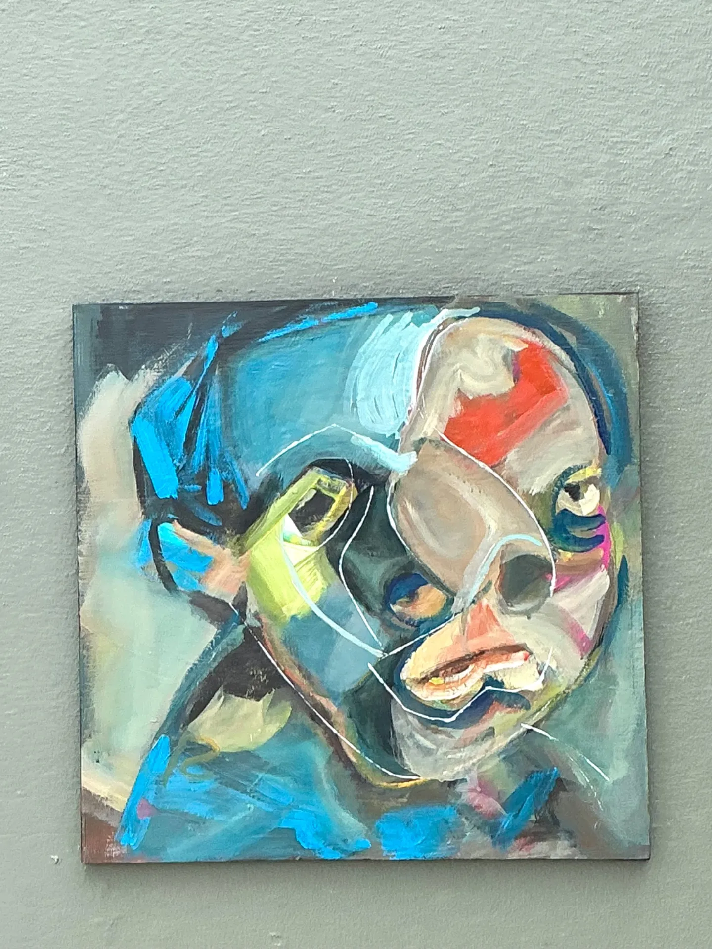 Abstract Figurative Oil Painting on Canvas — additional photo 8
