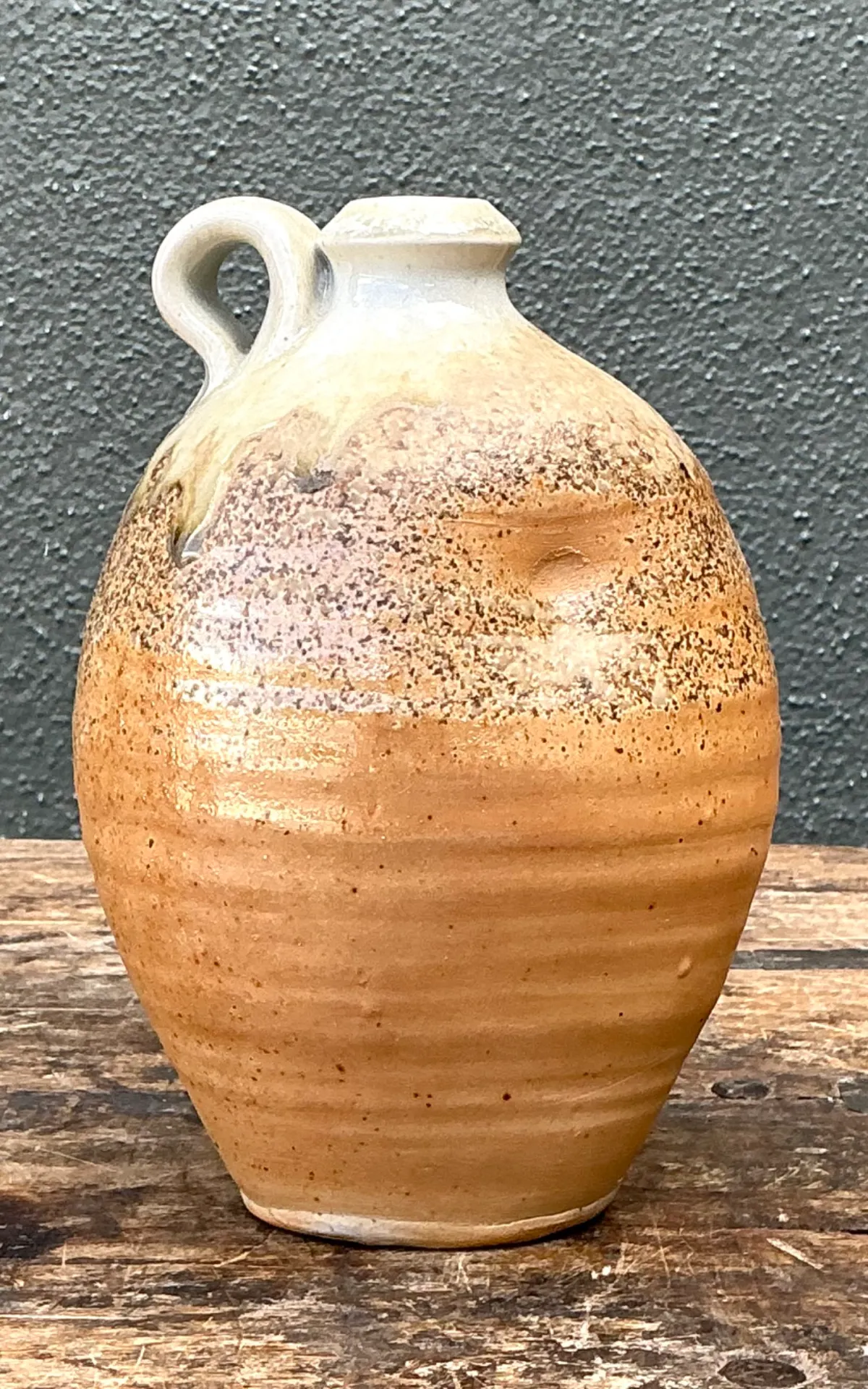 Vintage Handcrafted Pottery Vessel — additional photo 3