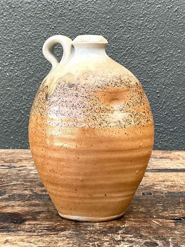 Vintage Handcrafted Pottery Vessel — additional photo 3