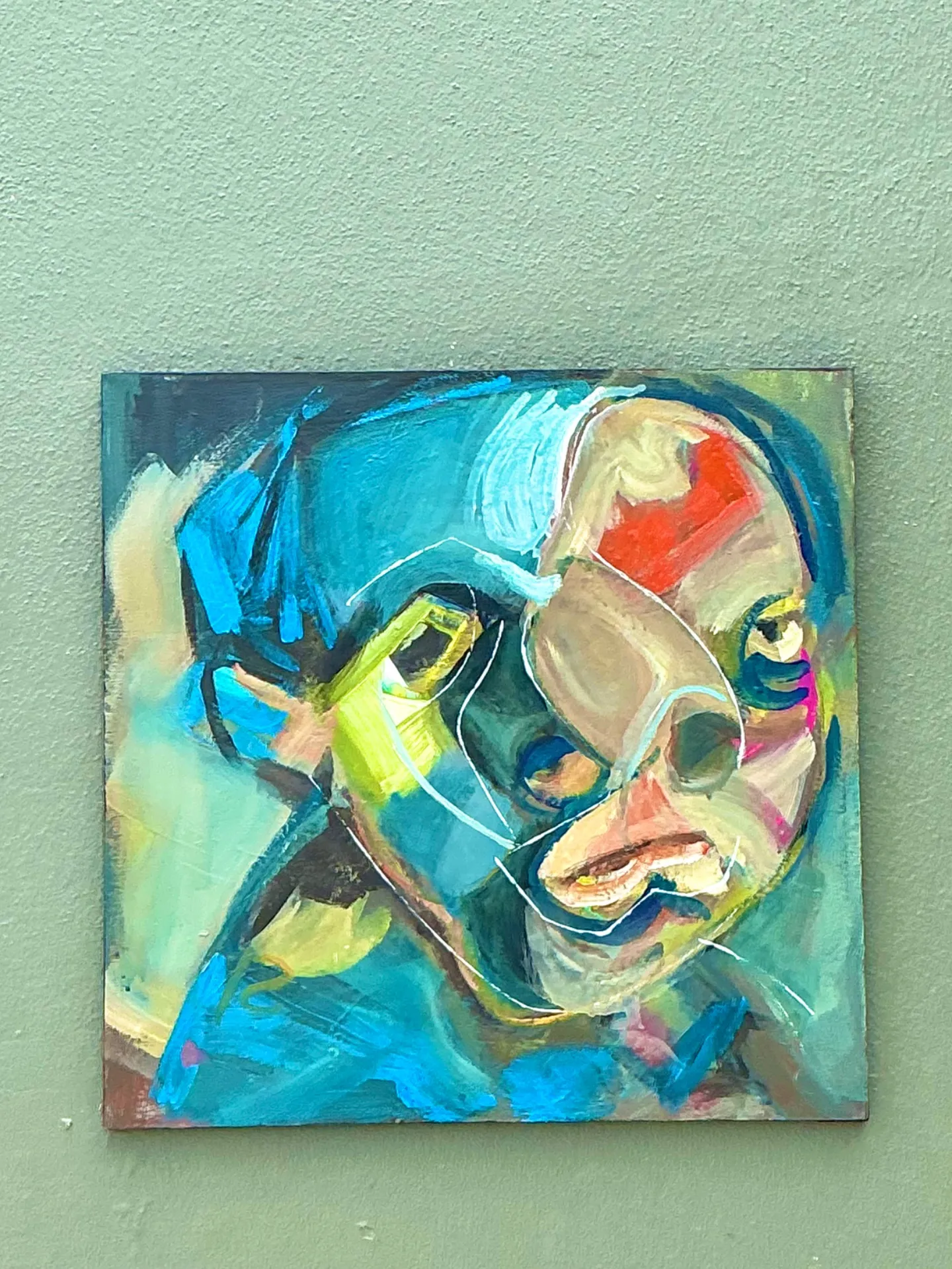 Abstract Figurative Oil Painting on Canvas — additional photo 5