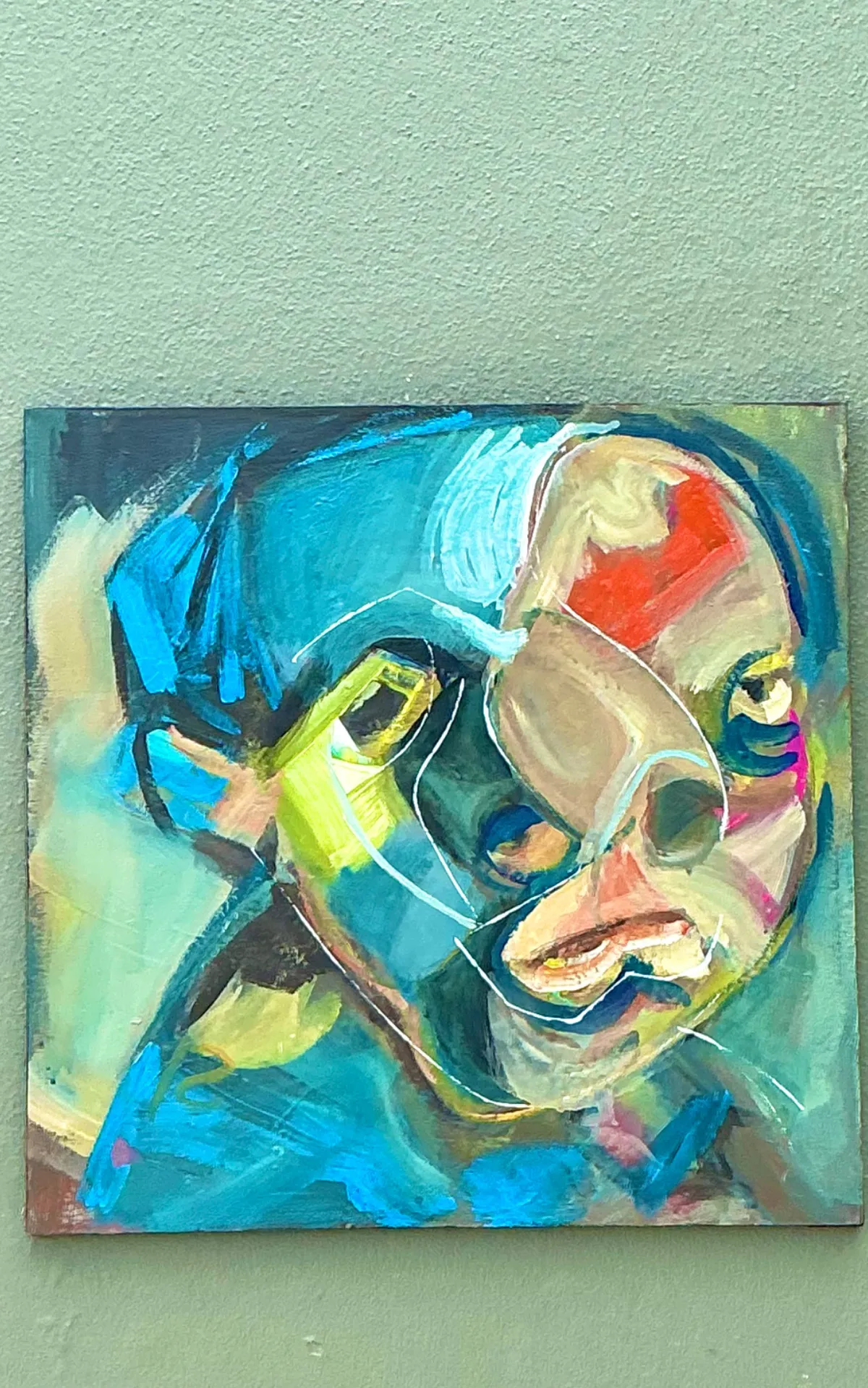 Abstract Figurative Oil Painting on Canvas — additional photo 5