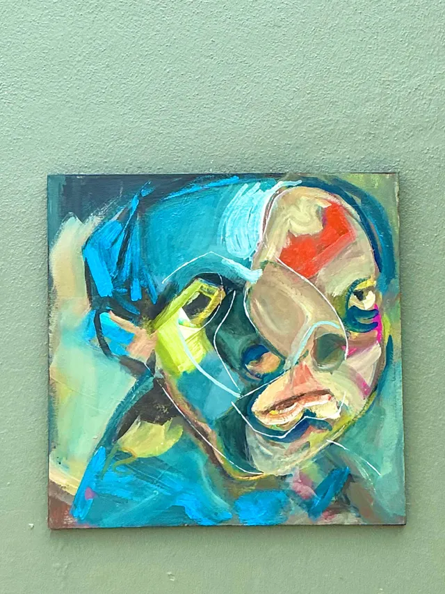 Abstract Figurative Oil Painting on Canvas — additional photo 5