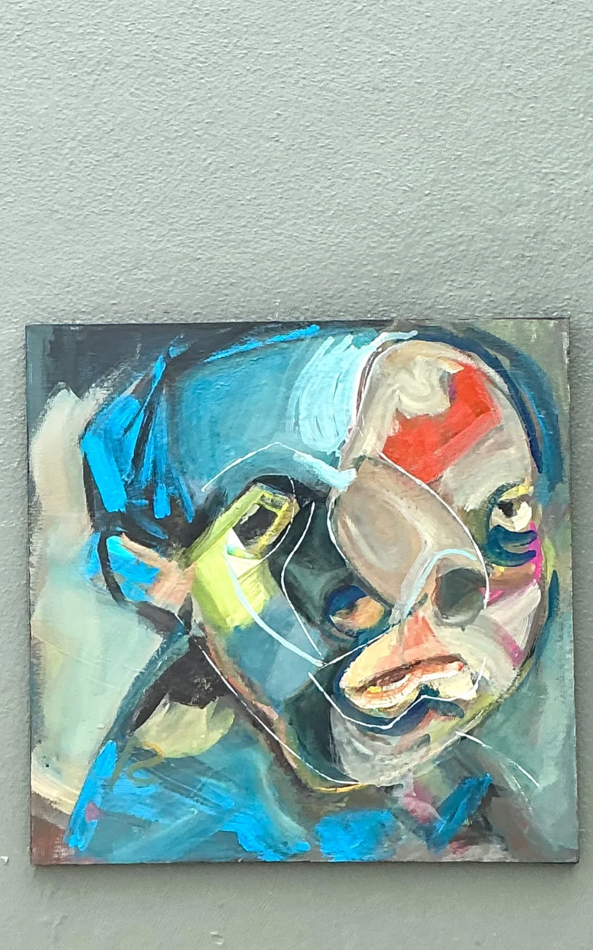 Abstract Figurative Oil Painting on Canvas — additional photo 4