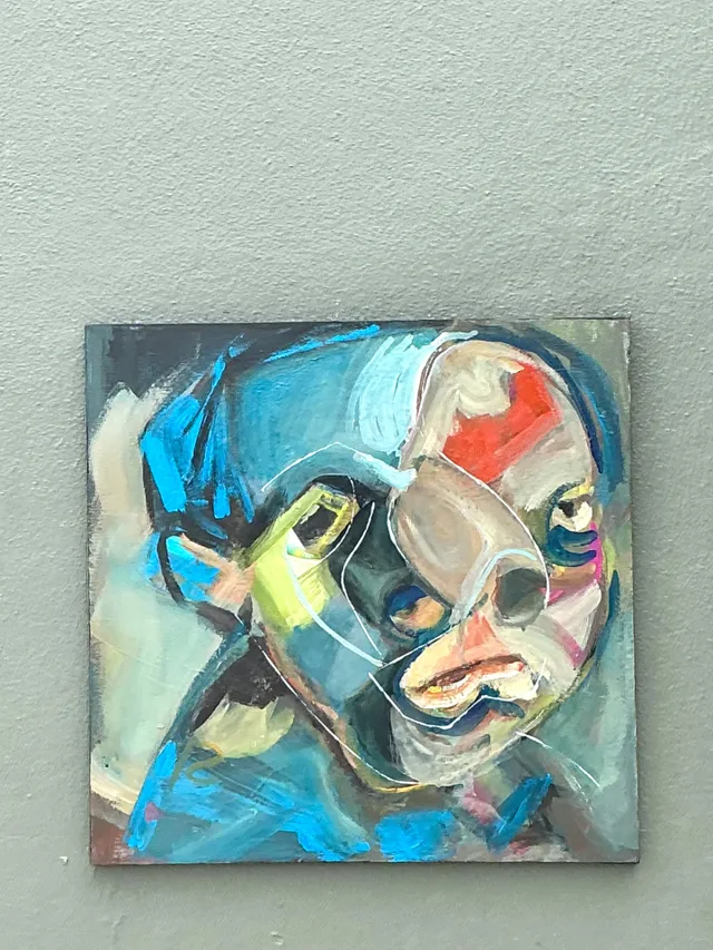 Abstract Figurative Oil Painting on Canvas — additional photo 4