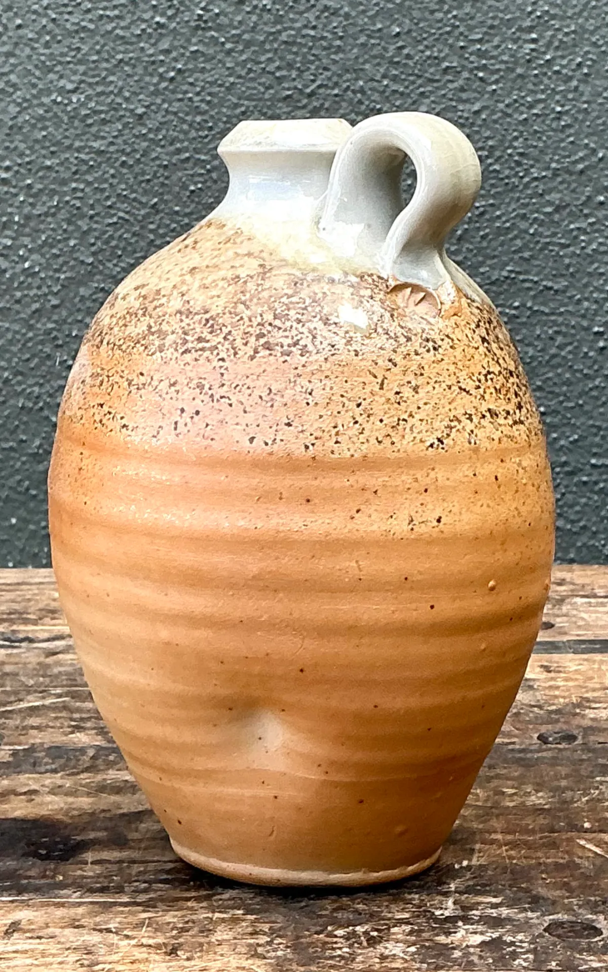 Vintage Handcrafted Pottery Vessel — additional photo 5