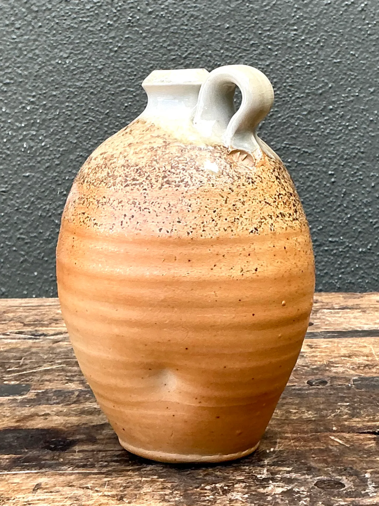 Vintage Handcrafted Pottery Vessel — additional photo 2
