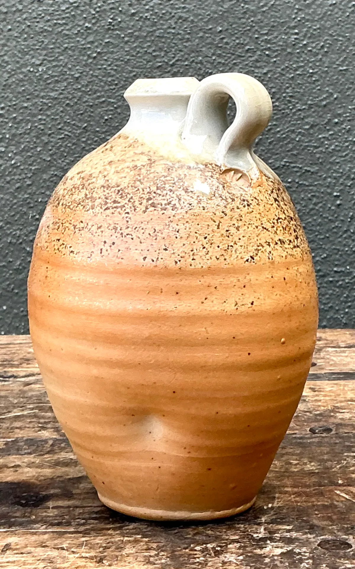 Vintage Handcrafted Pottery Vessel — additional photo 2