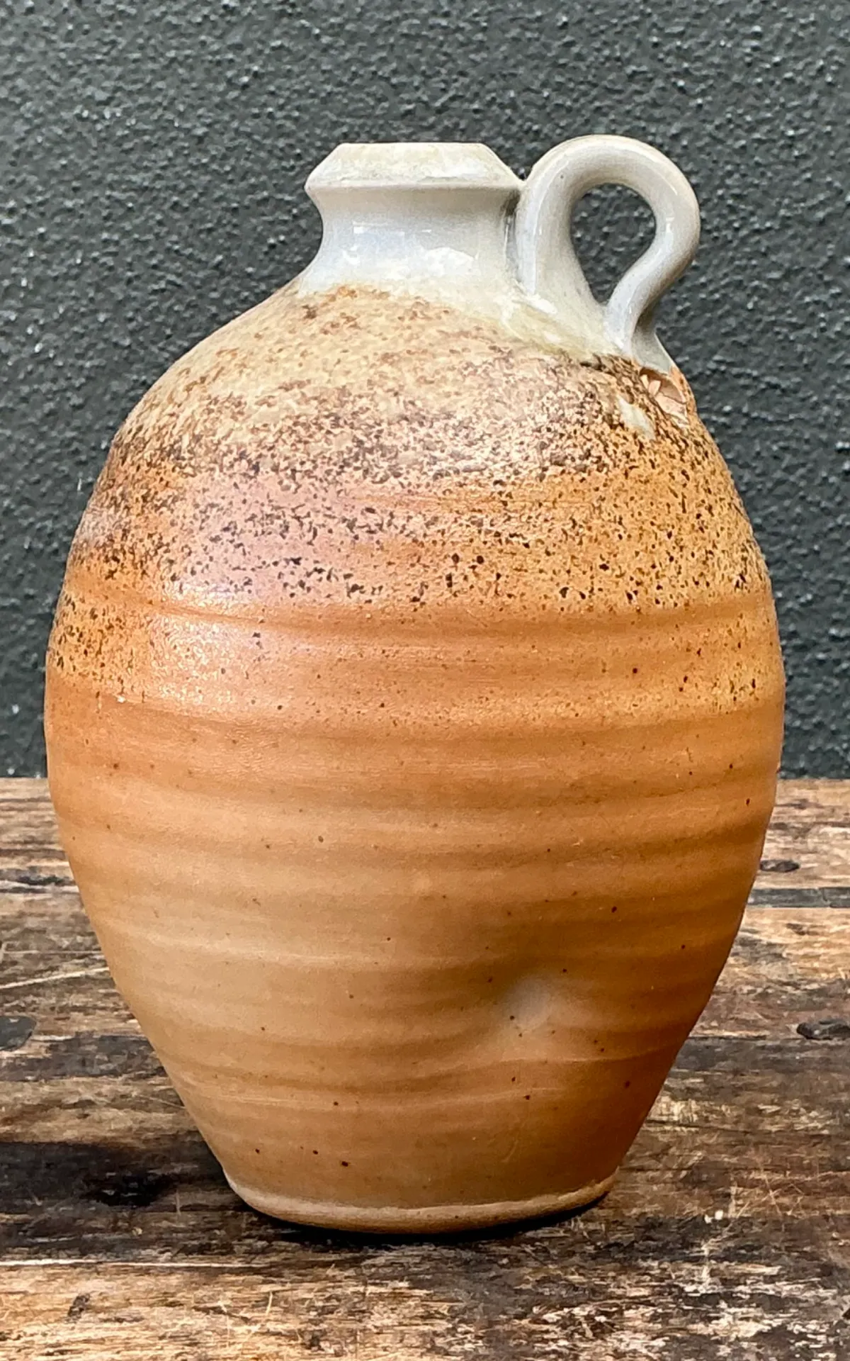 Vintage Handcrafted Pottery Vessel