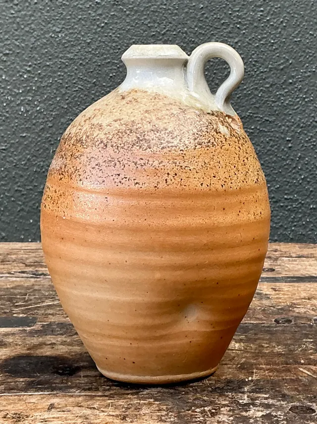 Vintage Handcrafted Pottery Vessel — additional photo 1