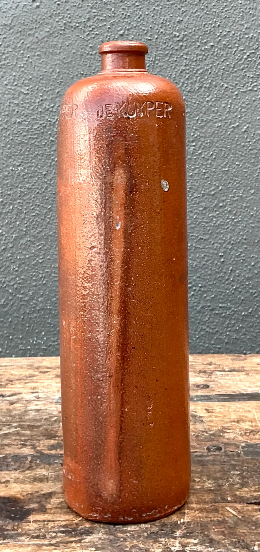 Vintage De Kuyper Pottery Bottle — additional photo 6