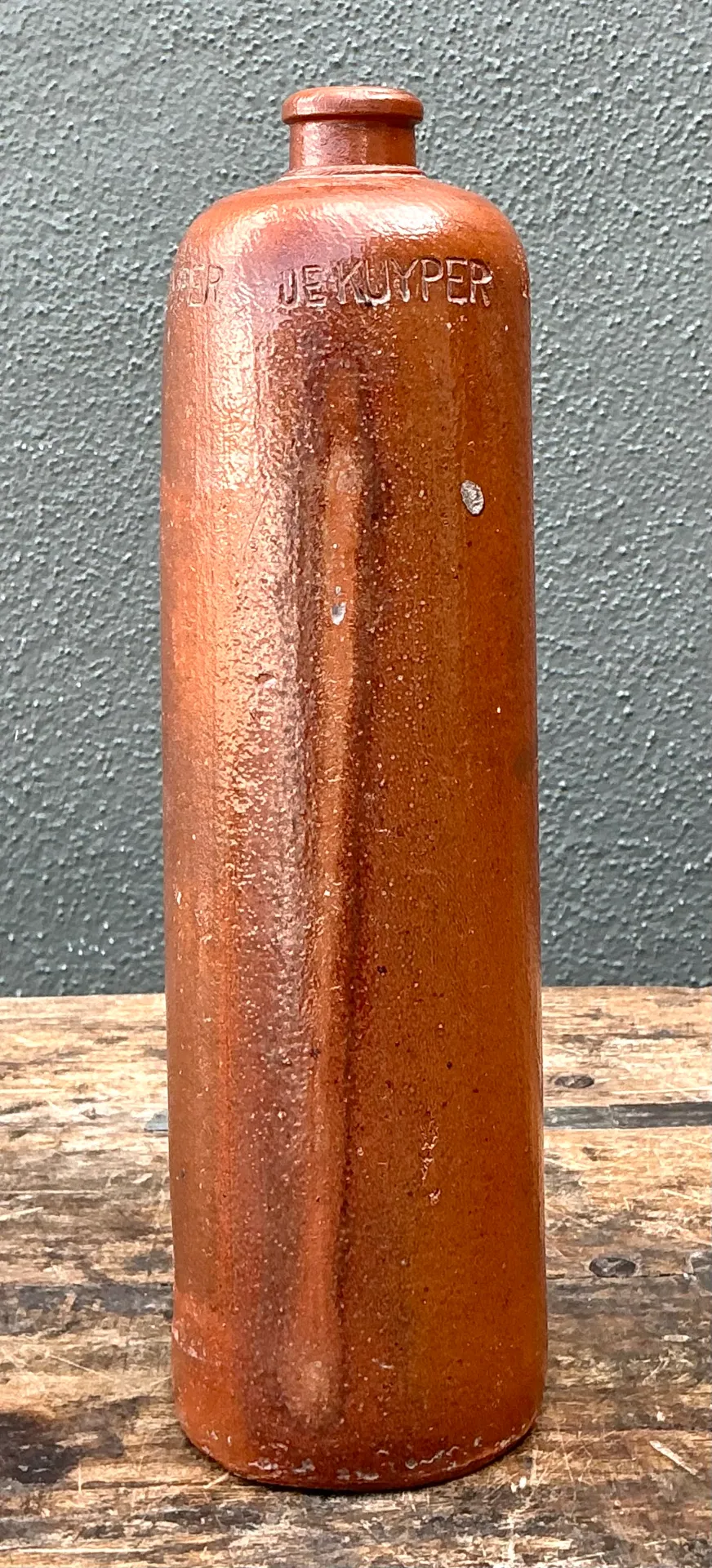 Vintage De Kuyper Pottery Bottle — additional photo 3
