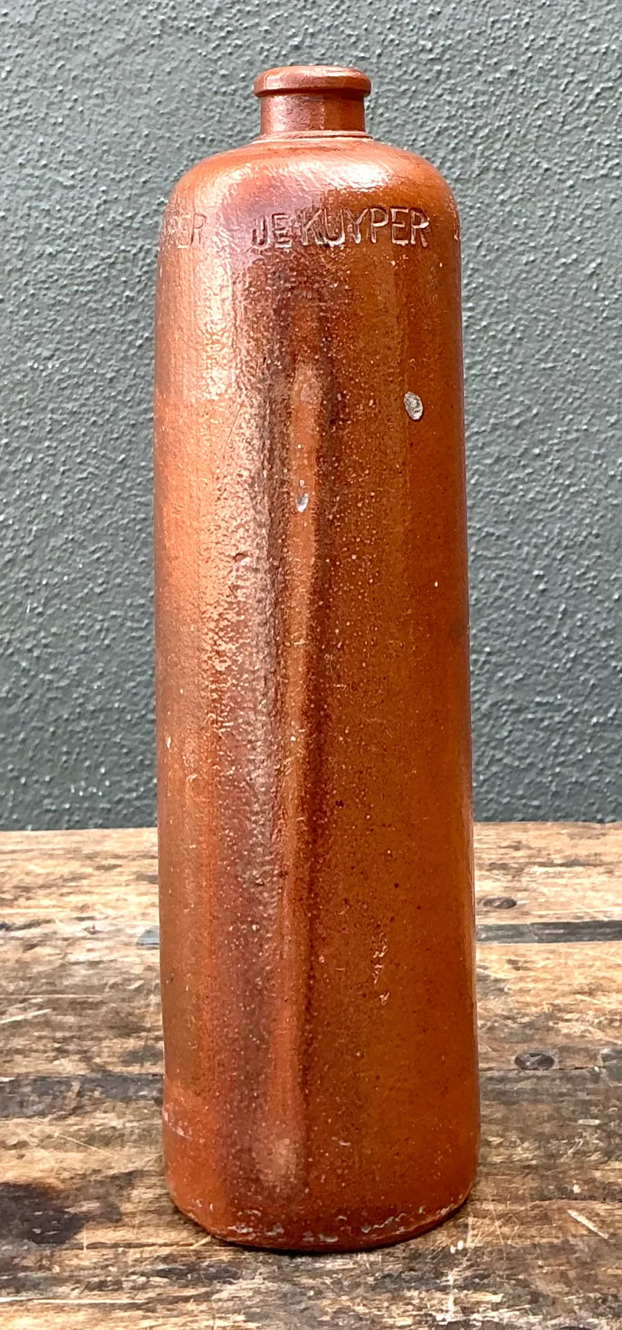 Vintage De Kuyper Pottery Bottle — additional photo 8