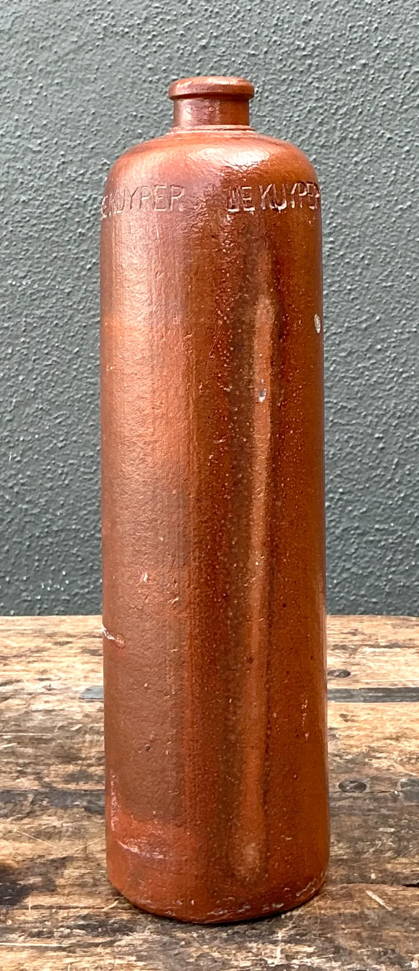 Vintage De Kuyper Pottery Bottle — additional photo 4