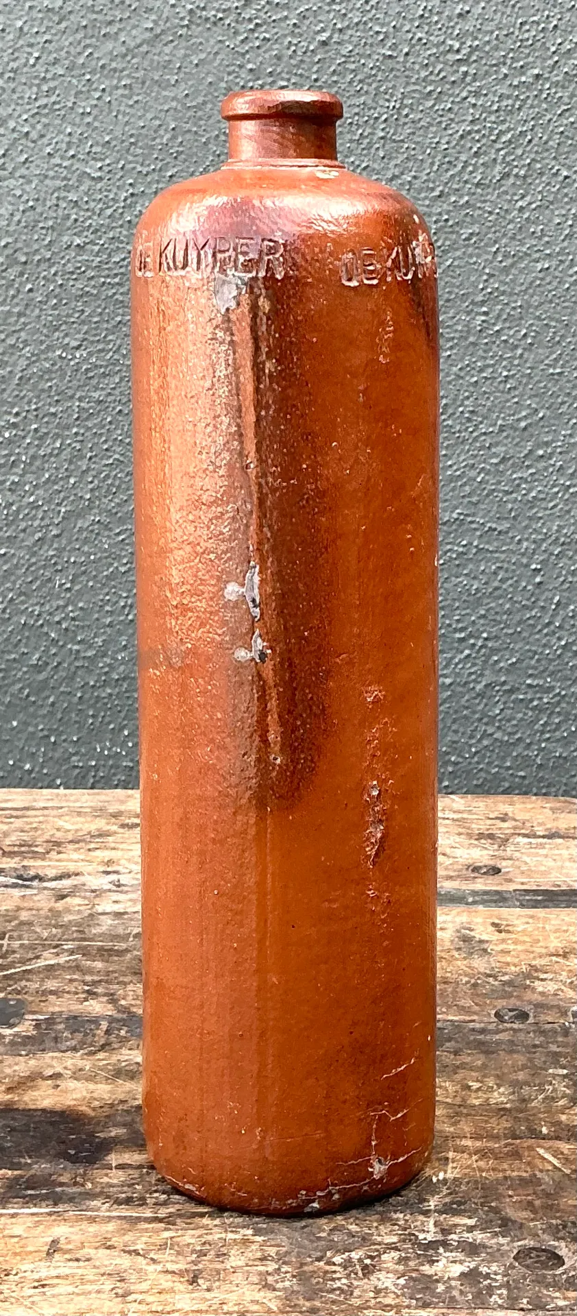 Vintage De Kuyper Pottery Bottle — additional photo 1