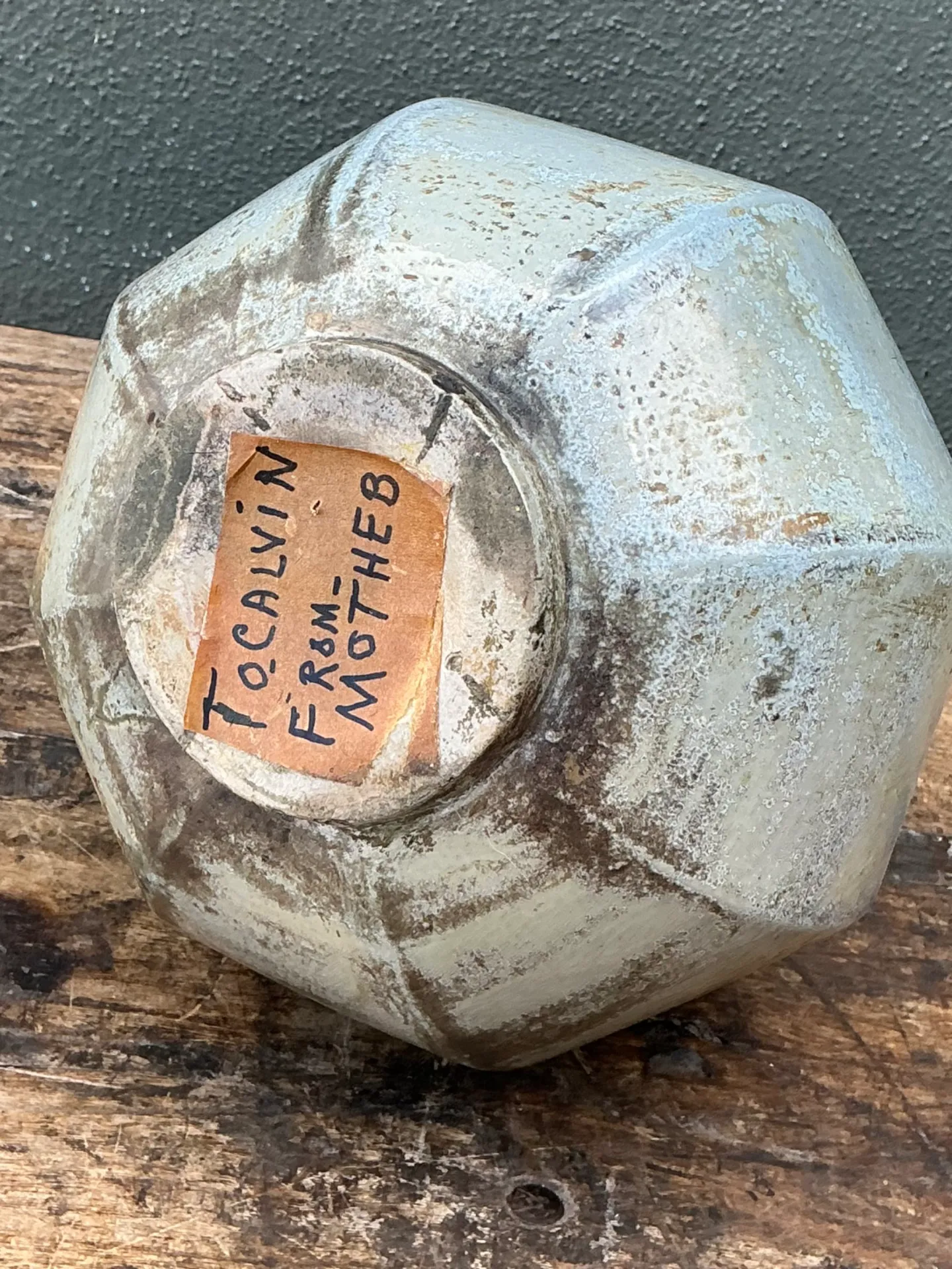 Vintage Studio Pottery Ceramic Vase — additional photo 3
