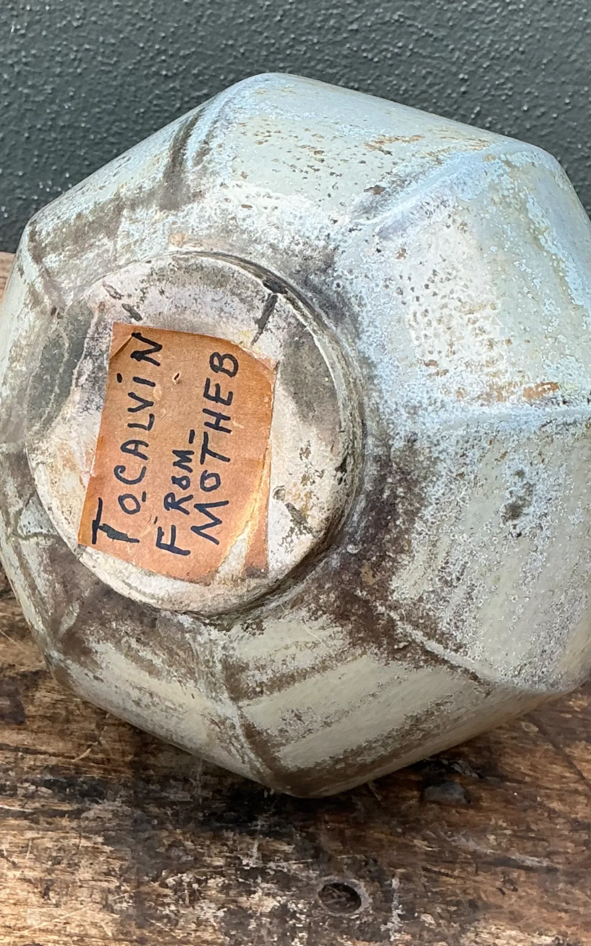 Vintage Studio Pottery Ceramic Vase — additional photo 3