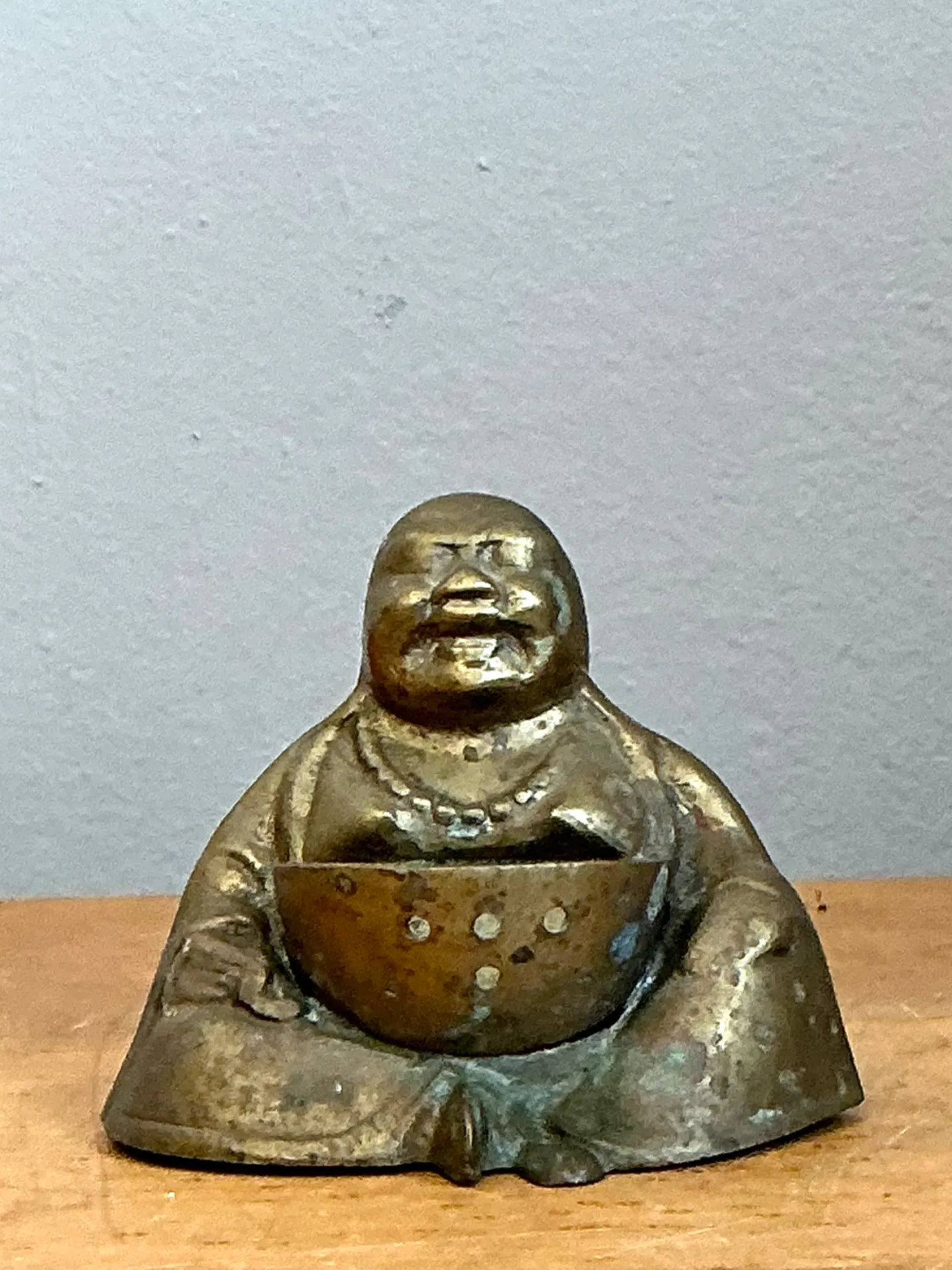 Vintage Brass Buddha Figurine — additional photo 5