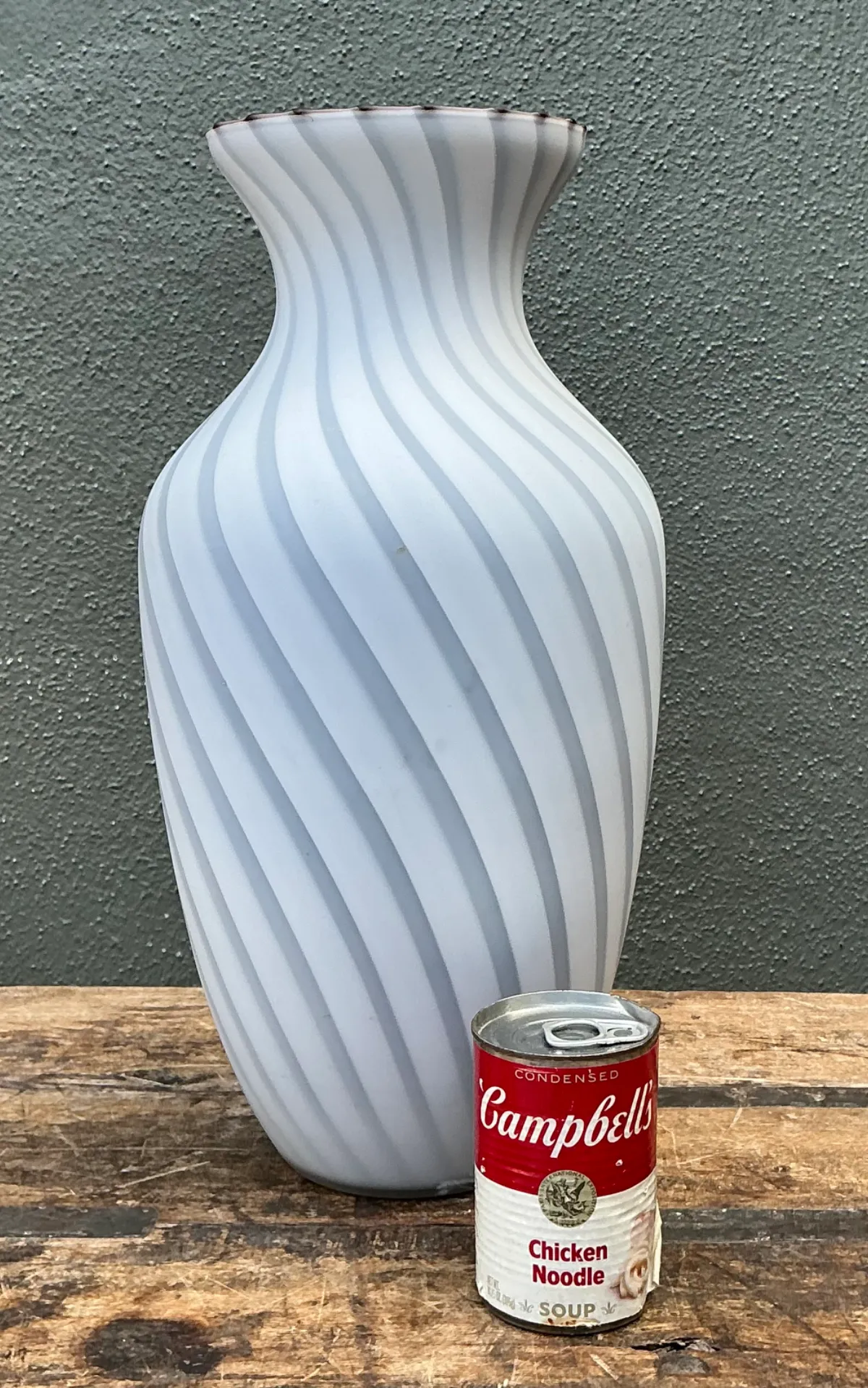 Vintage Archimede Seguso Murano Glass Vase — additional photo 5