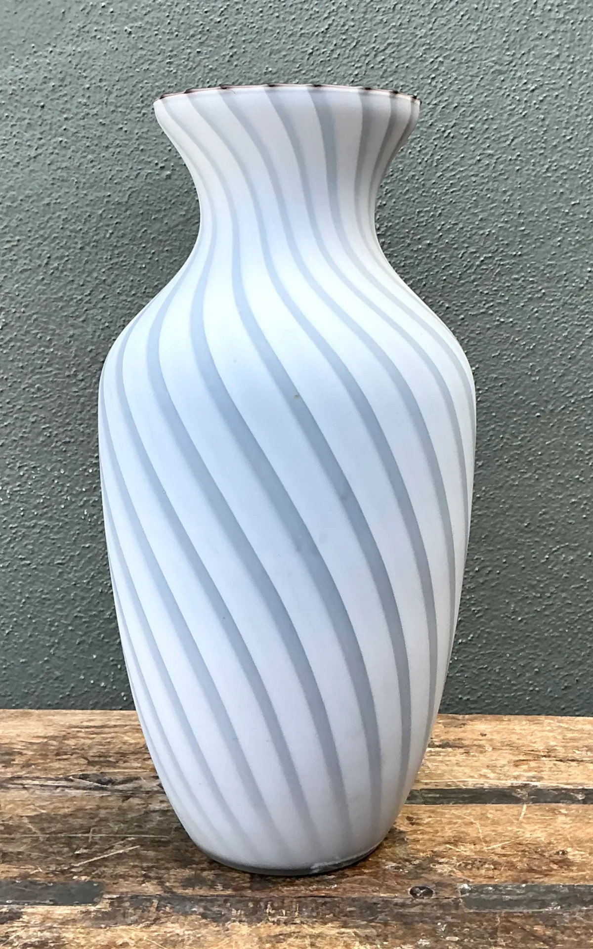 Vintage Archimede Seguso Murano Glass Vase — additional photo 7