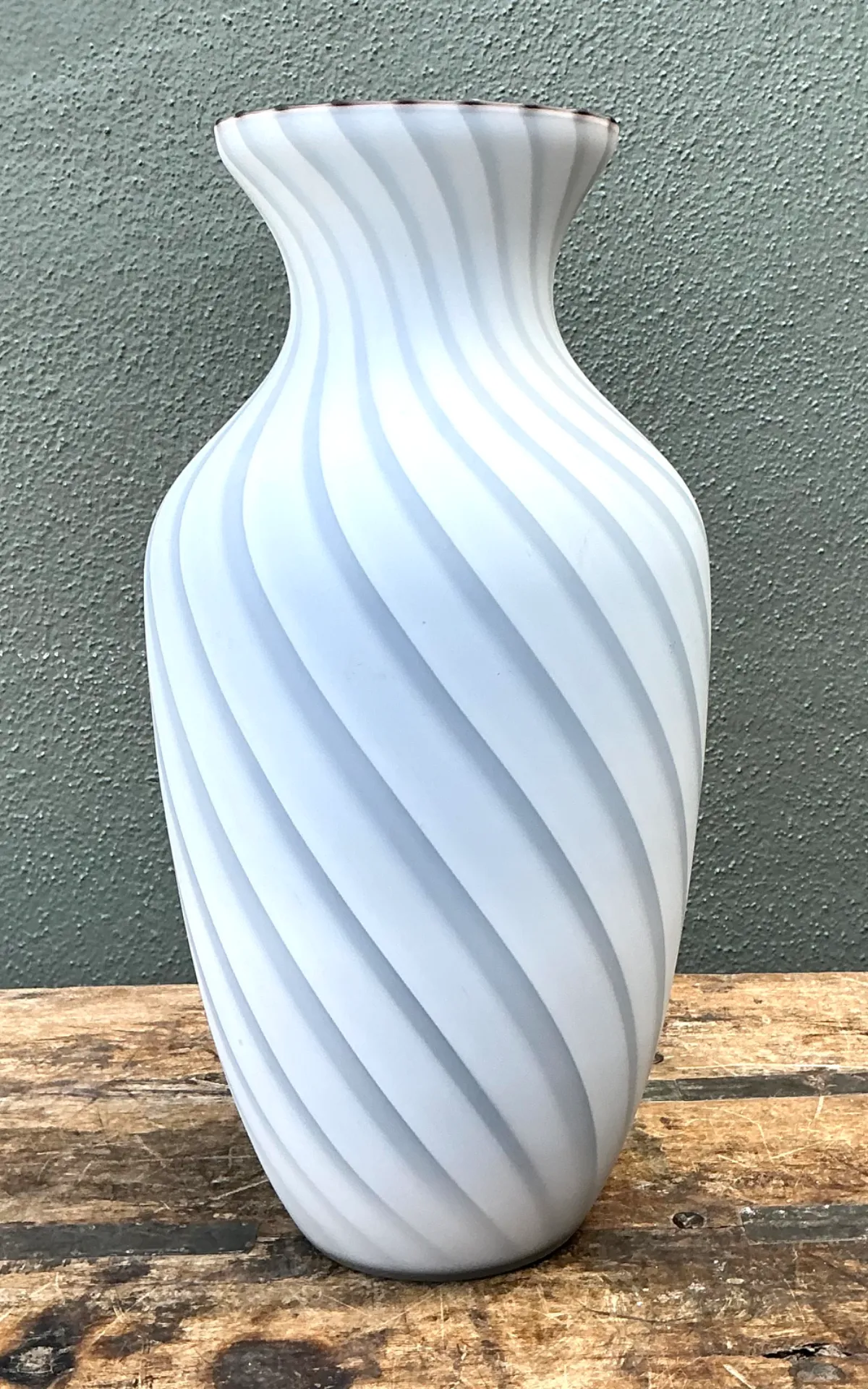 Vintage Archimede Seguso Murano Glass Vase — additional photo 3