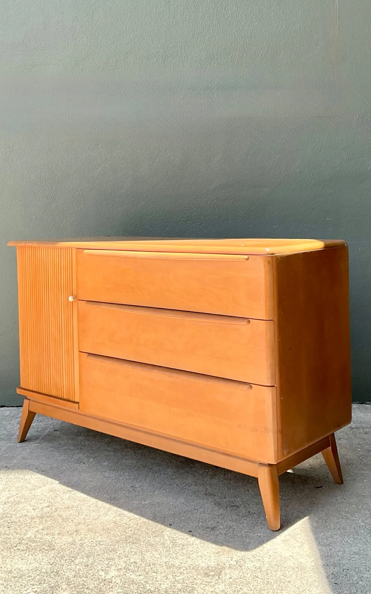 Mid-Century Heywood Wakefield Wood Credenza — additional photo 5