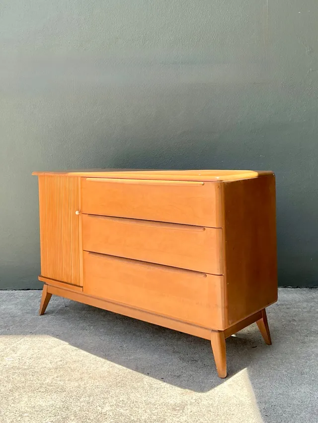 Mid-Century Heywood Wakefield Wood Credenza — additional photo 5