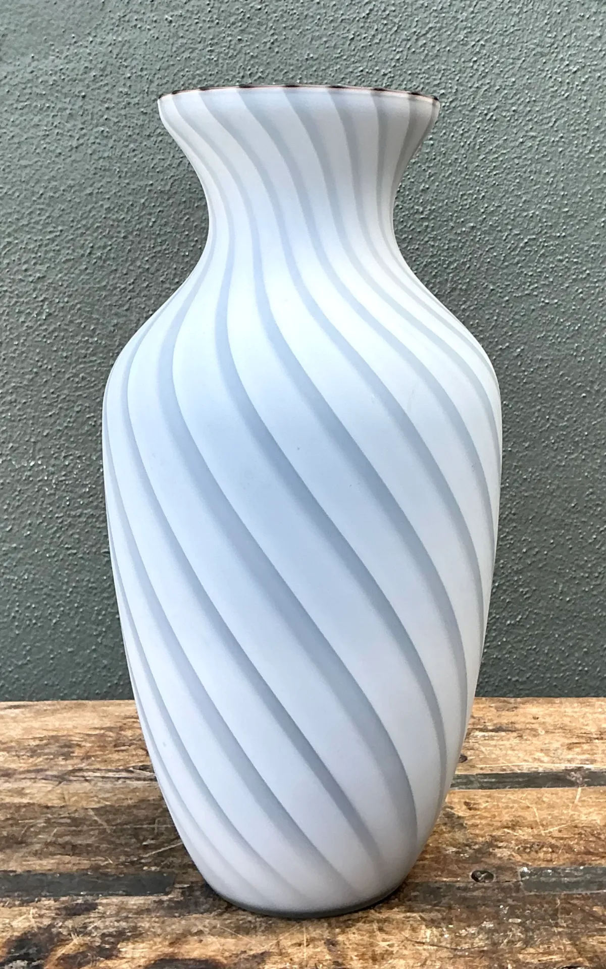 Vintage Archimede Seguso Murano Glass Vase — additional photo 4