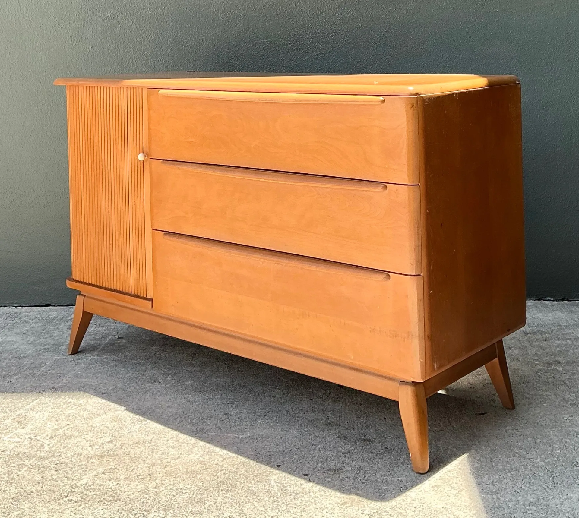 Mid-Century Heywood Wakefield Wood Credenza — additional photo 7