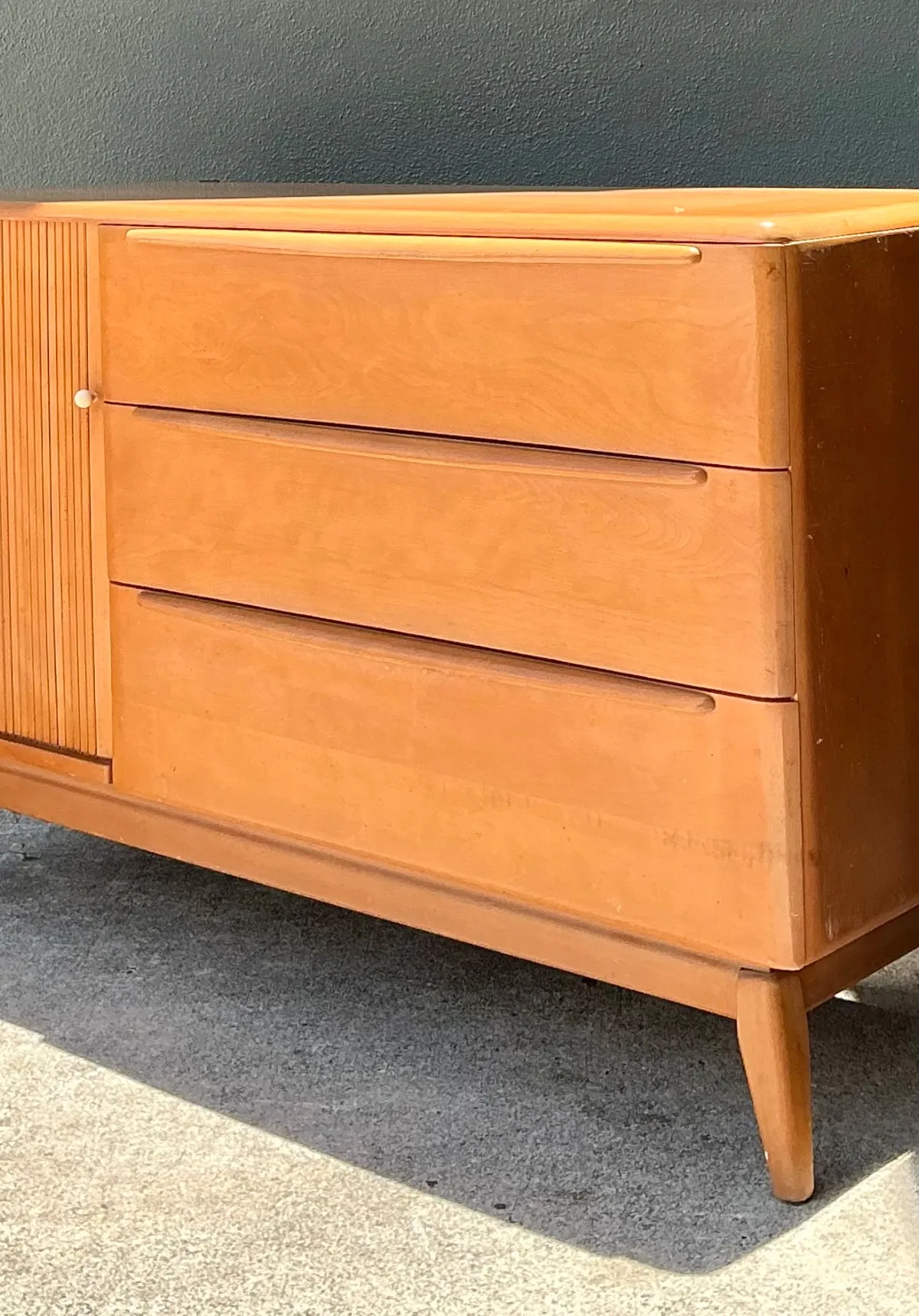 Mid-Century Heywood Wakefield Wood Credenza — additional photo 7