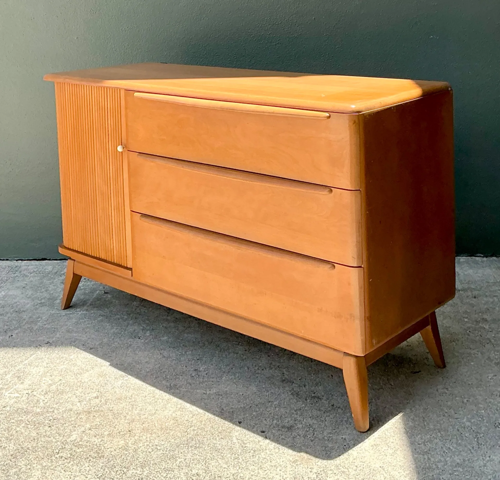 Mid-Century Heywood Wakefield Wood Credenza — additional photo 8